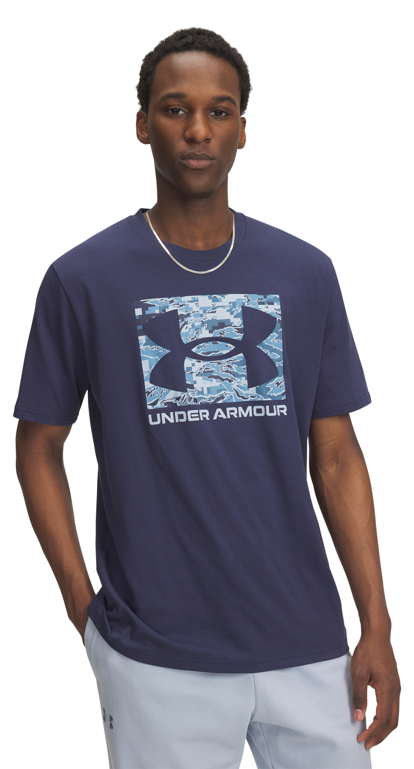 UNDER ARMOUR ABC Camo Boxed Logo Short-Sleeve T-Shirt