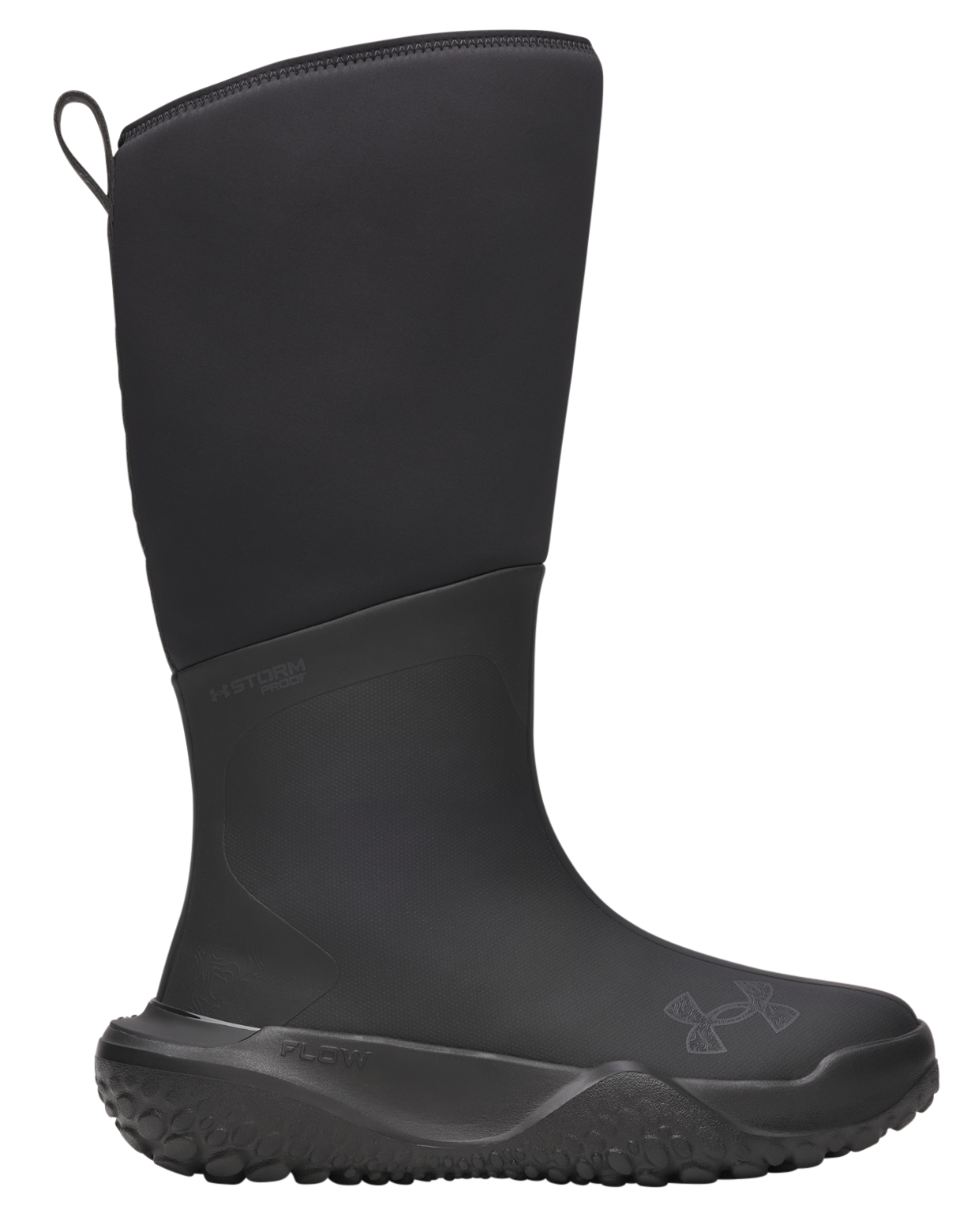 Image of Under Armour Mud Freek Rubber Boots for Men - Black - 12M