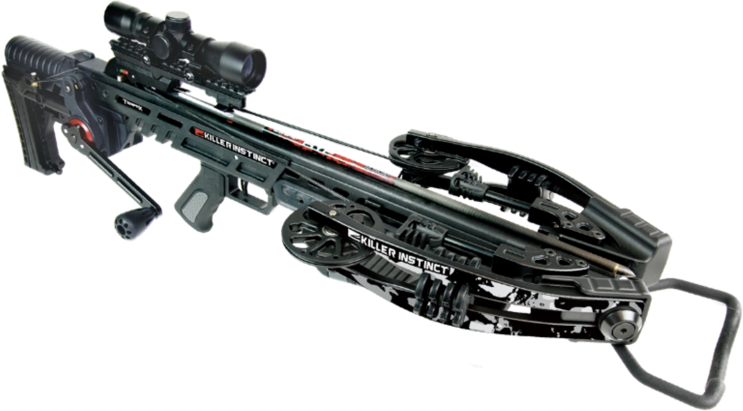 Killer Instinct Tempr-X Crossbow Package with RDC Crank Cocking System