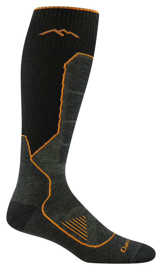 Image of Darn Tough Hunt Midweight Over-The-Calf Socks for Men - Forest - L