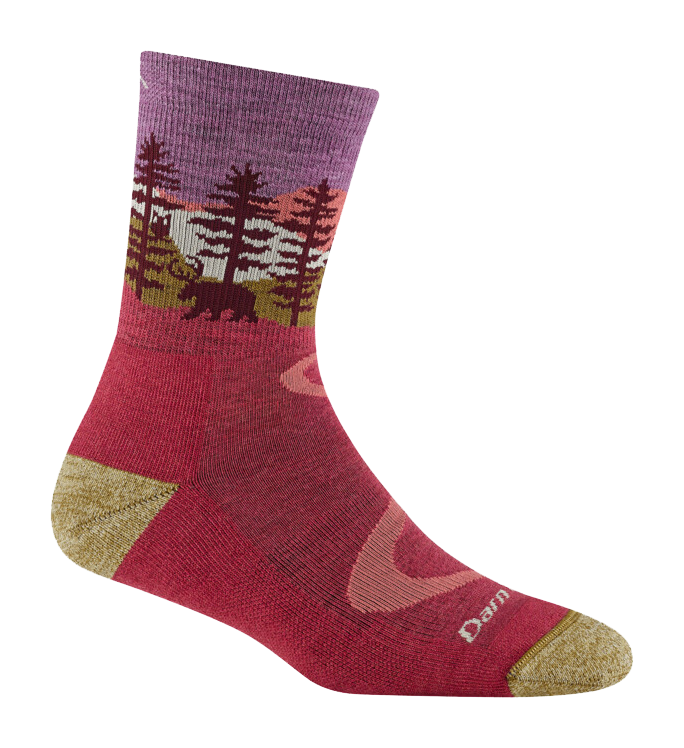 Image of Darn Tough Northwoods Micro Crew Midweight Hiking Socks for Ladies