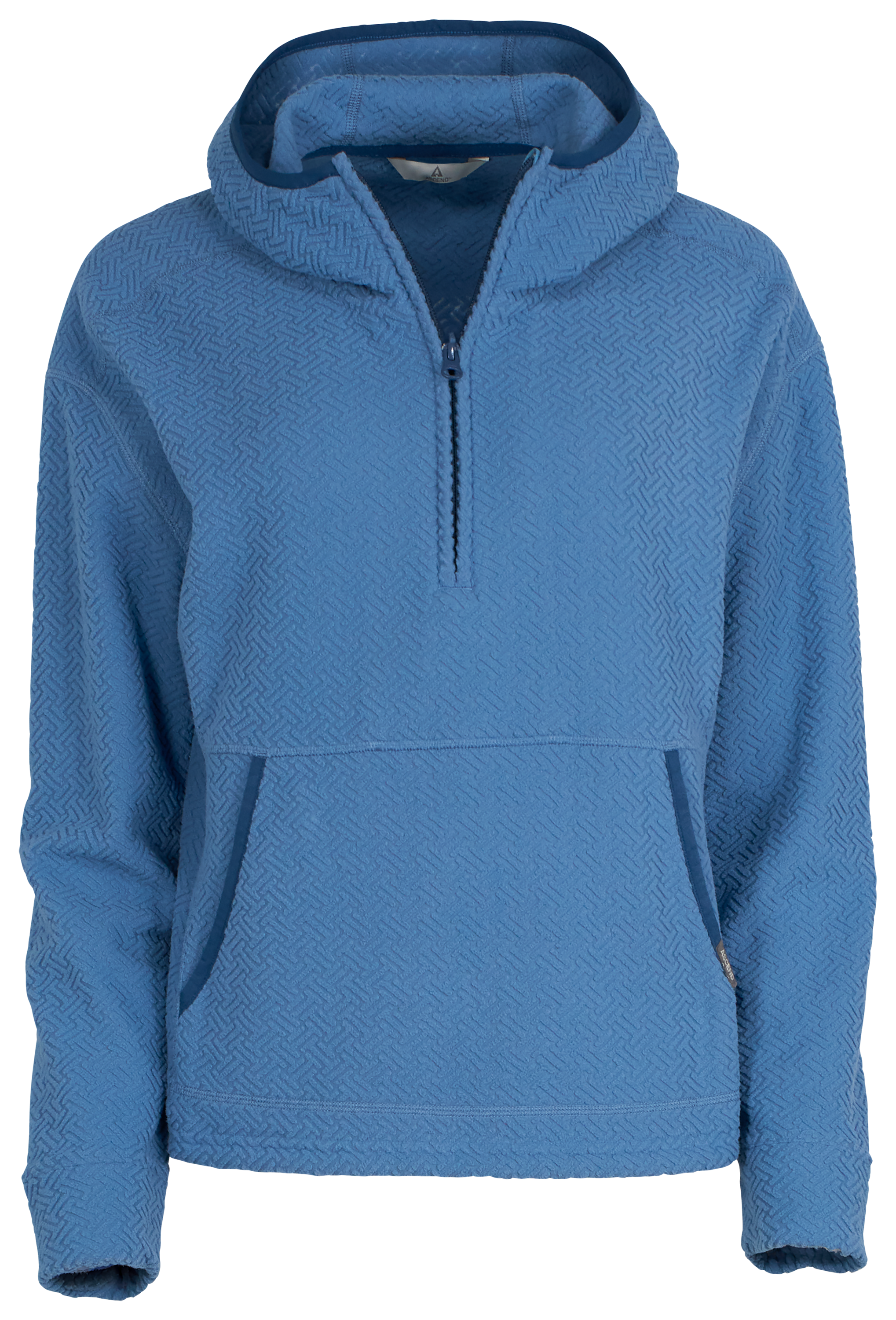 Image of Ascend Escape Long-Sleeve Quarter-Zip Hoodie - Copen Blue