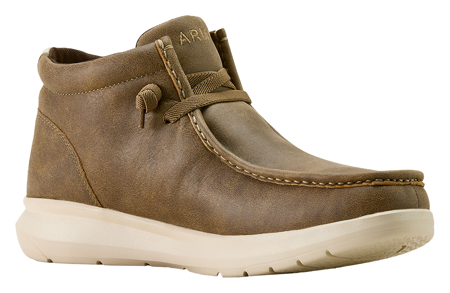 Image of Ariat Hilo Mid Leather Shoes for Men - Brown Bomber