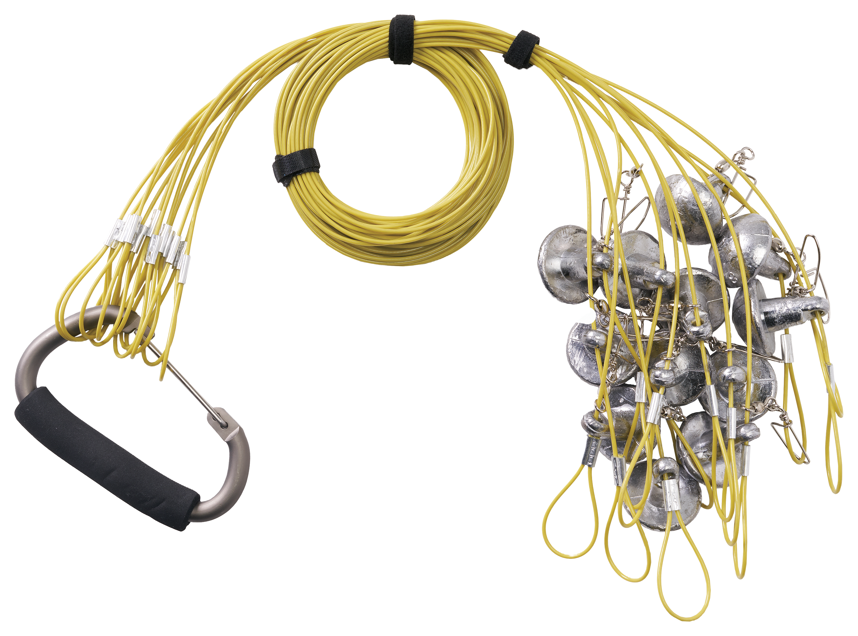 NORTHERN FLIGHT Steel Cable Texas Rigs with Mushroom Weights