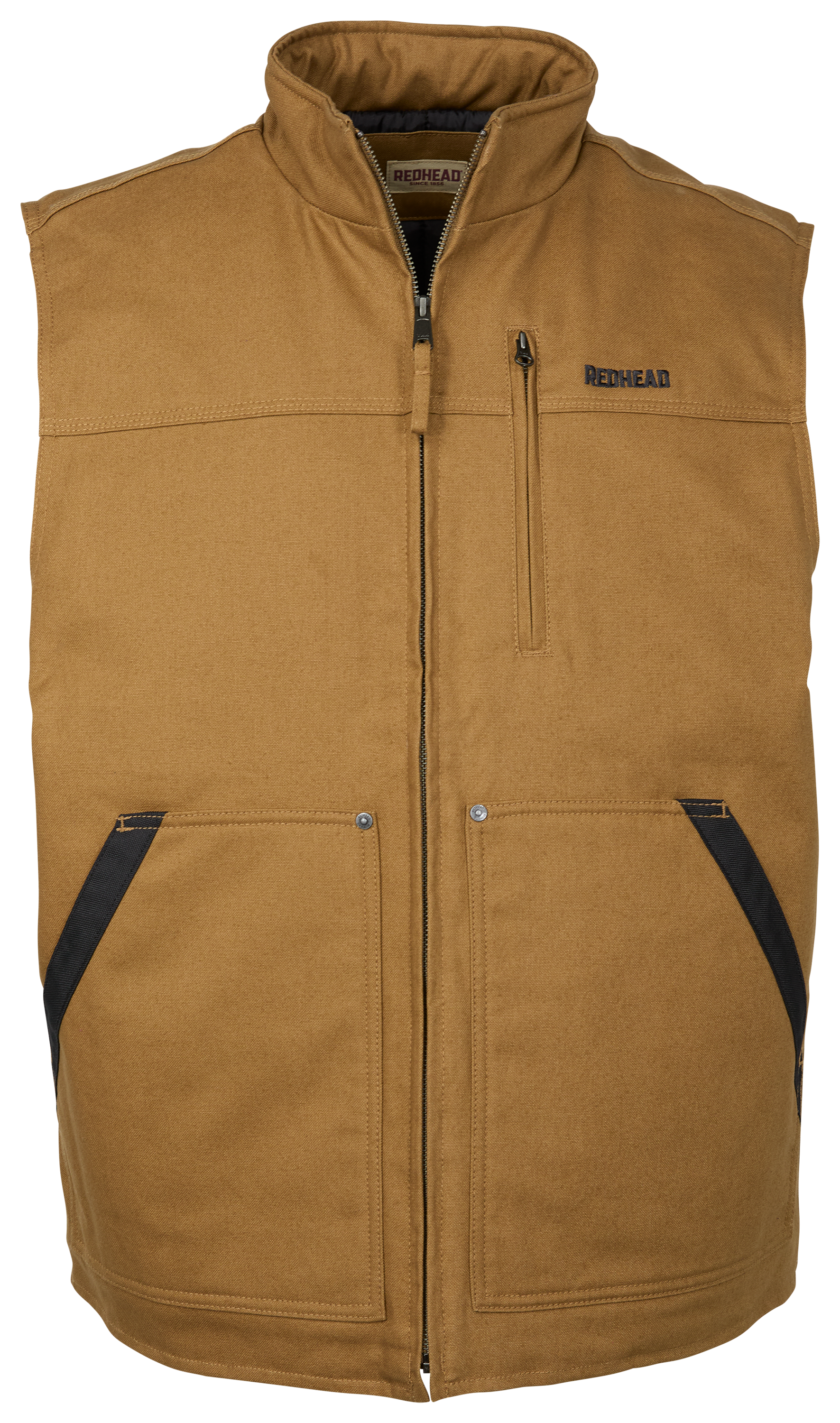Image of RedHead Pro Series Insulated Canvas Vest for Men - Ermine - L