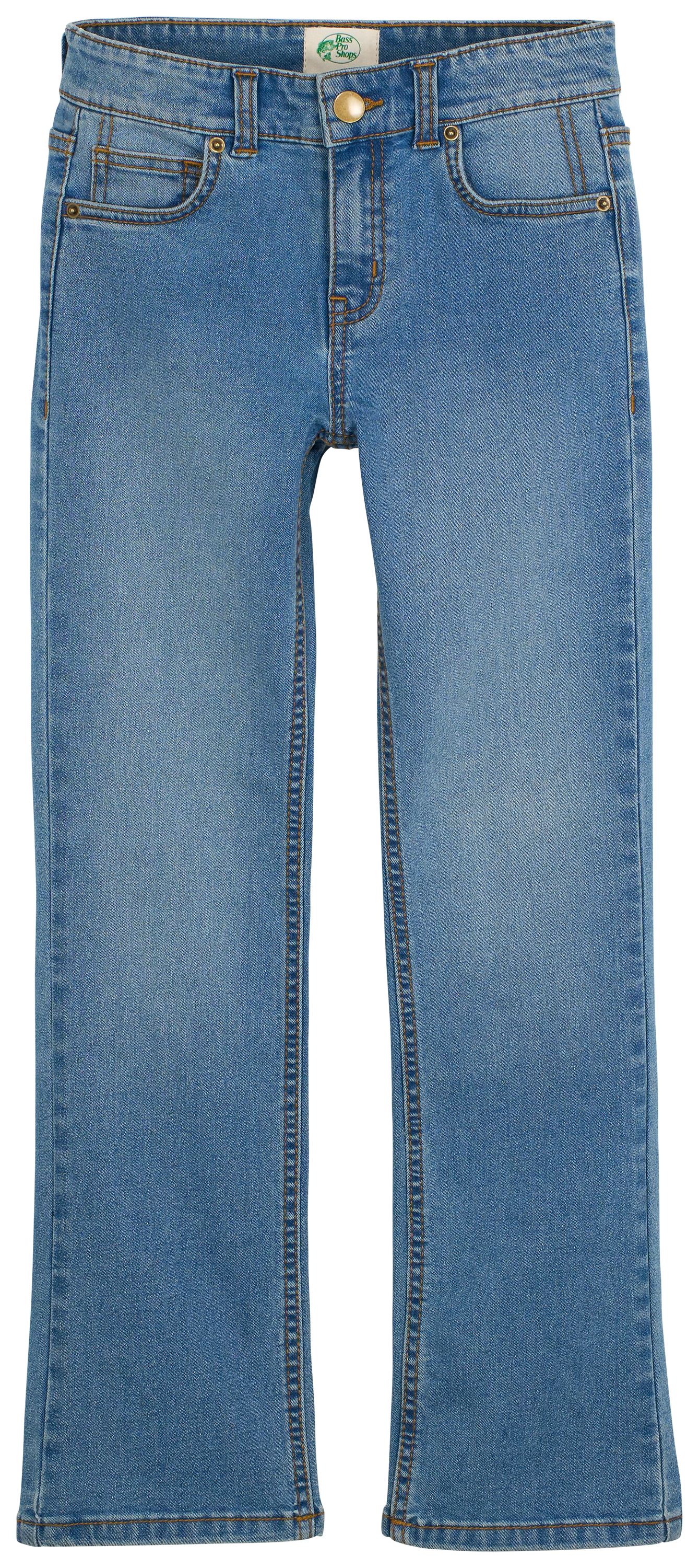 Image of Bass Pro Shops Denim Jeans for Kids - Medium Wash