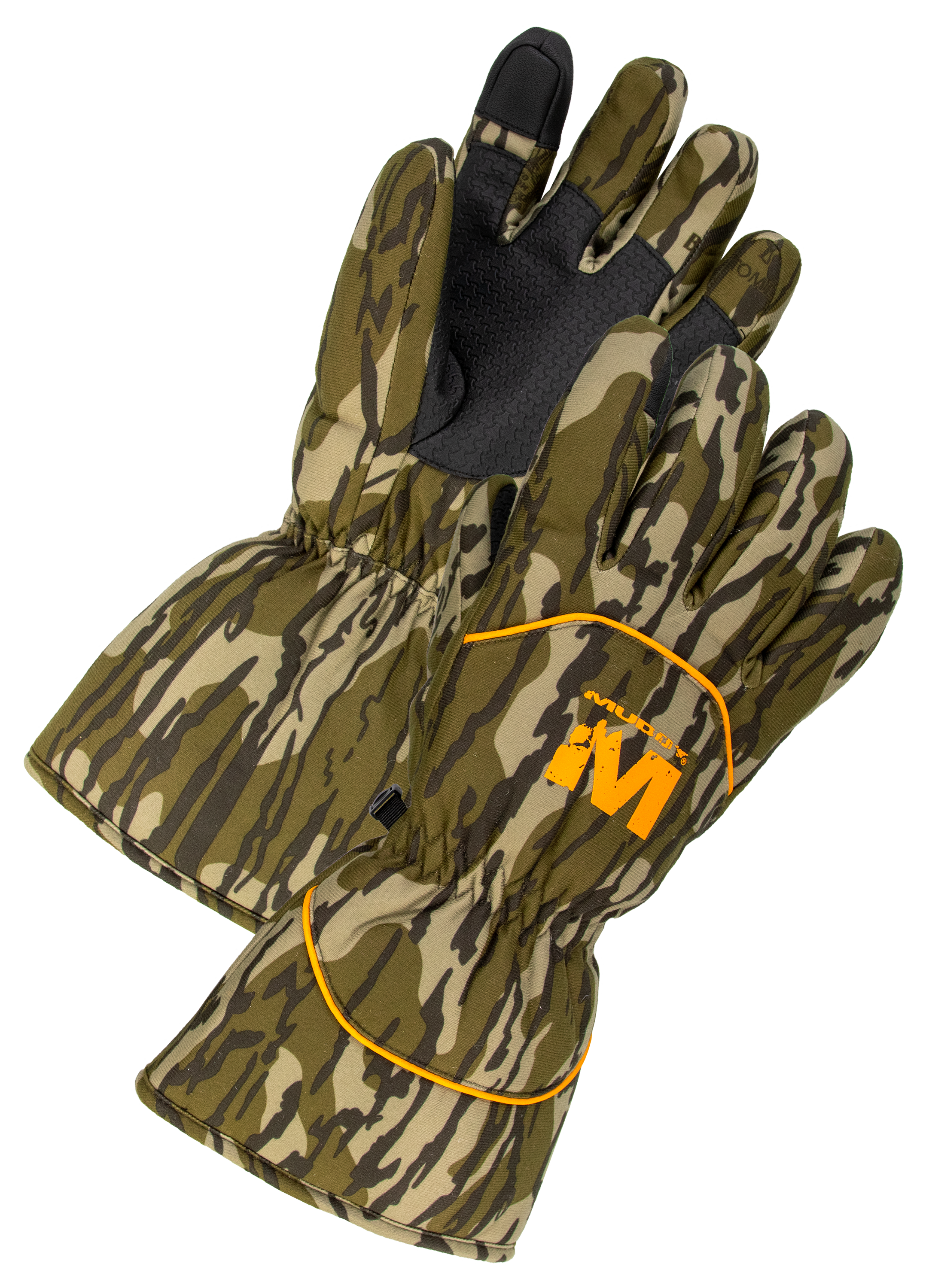 Image of Muddy Waterproof Insulated Gloves - Mossy Oak Bottomland - L