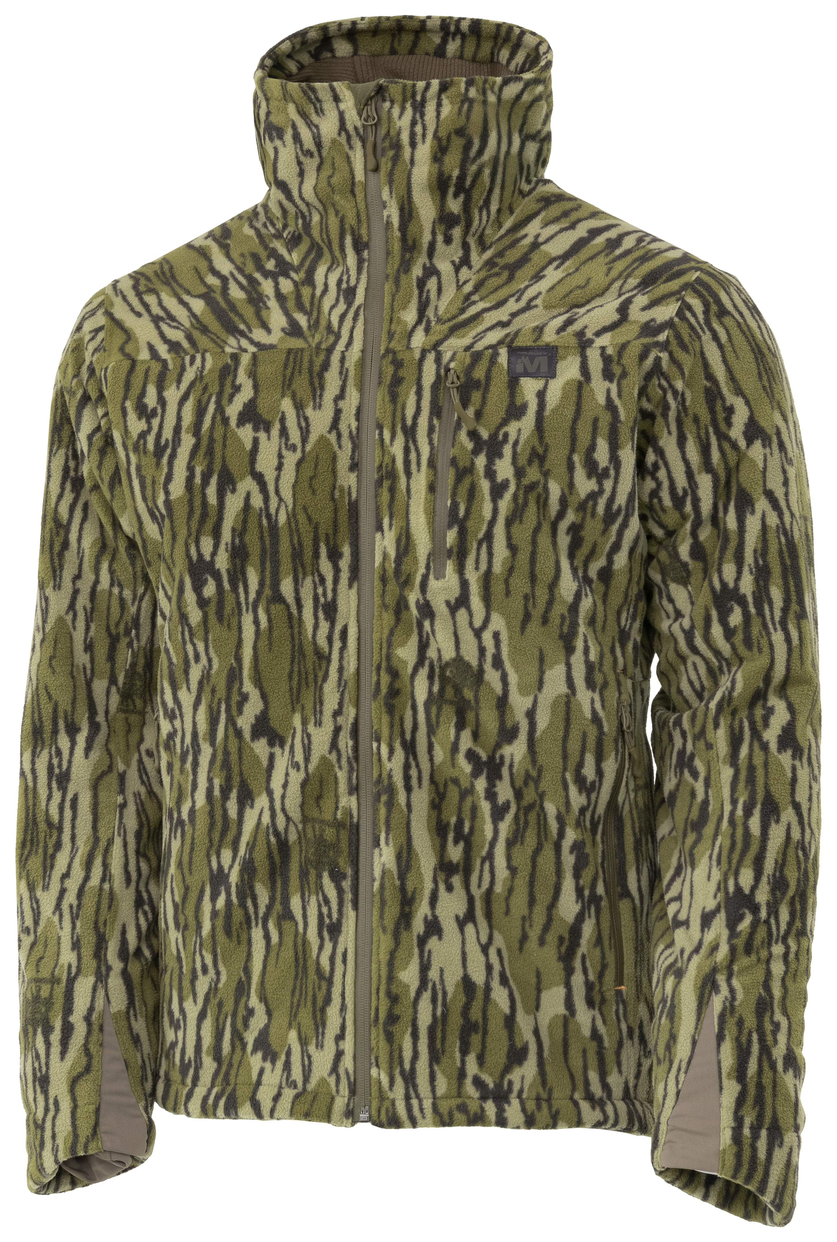 Image of Muddy DV8 Mammoth Soft-Shell Jacket for Men - Mossy Oak Bottomland - XL