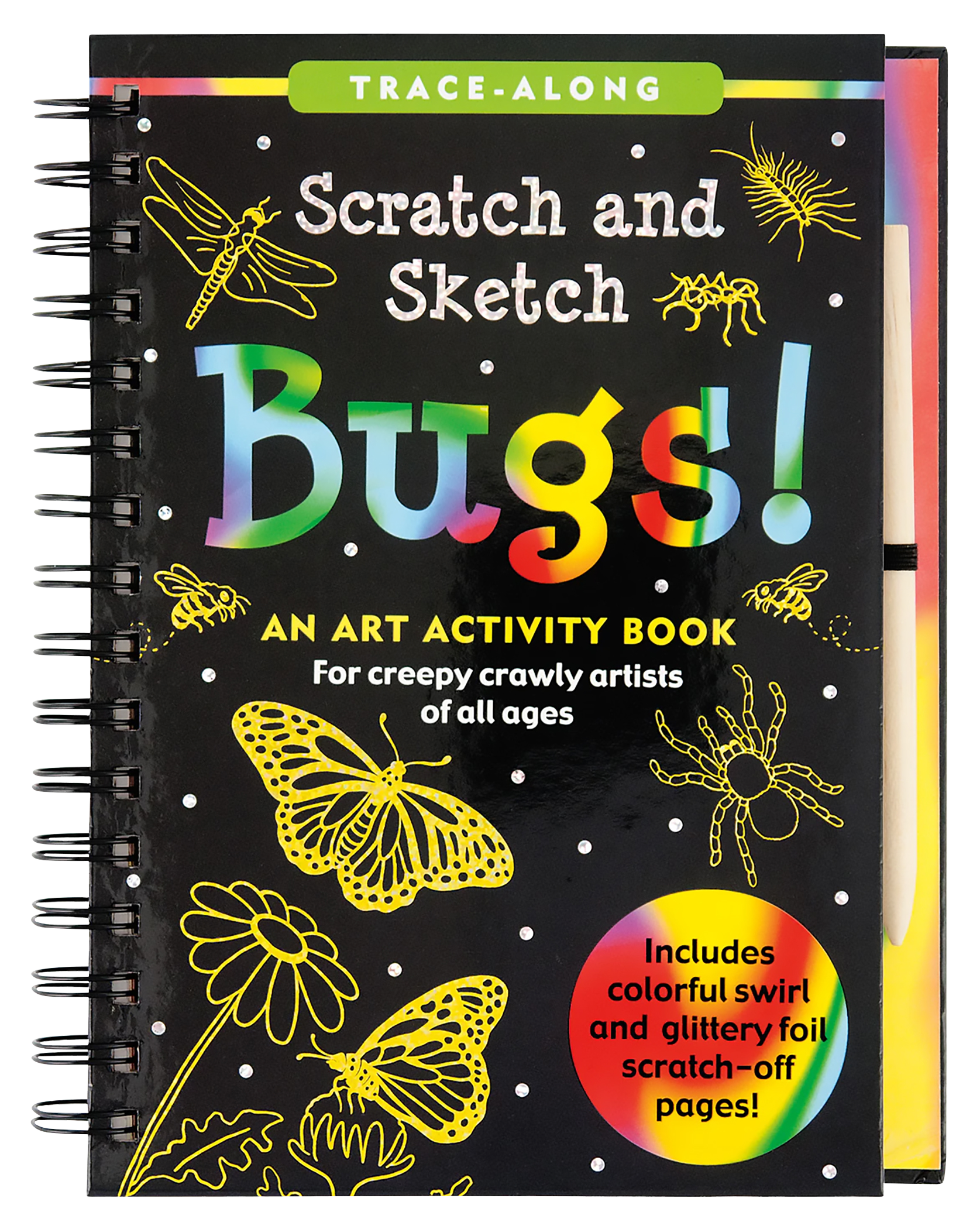 Image of Bugs! Scratch and Sketch Activity Book by Betsy Kelley