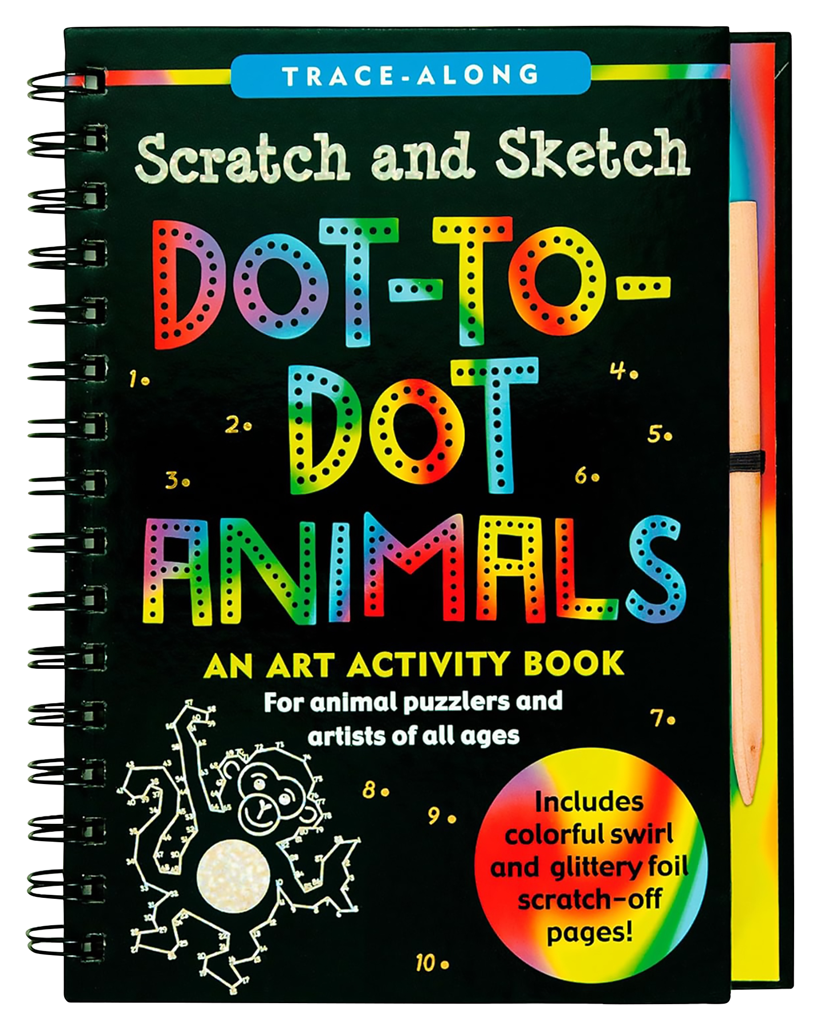 Image of Dot-To-Dot Animal Scratch and Sketch Activity Book by Lee Nemmers