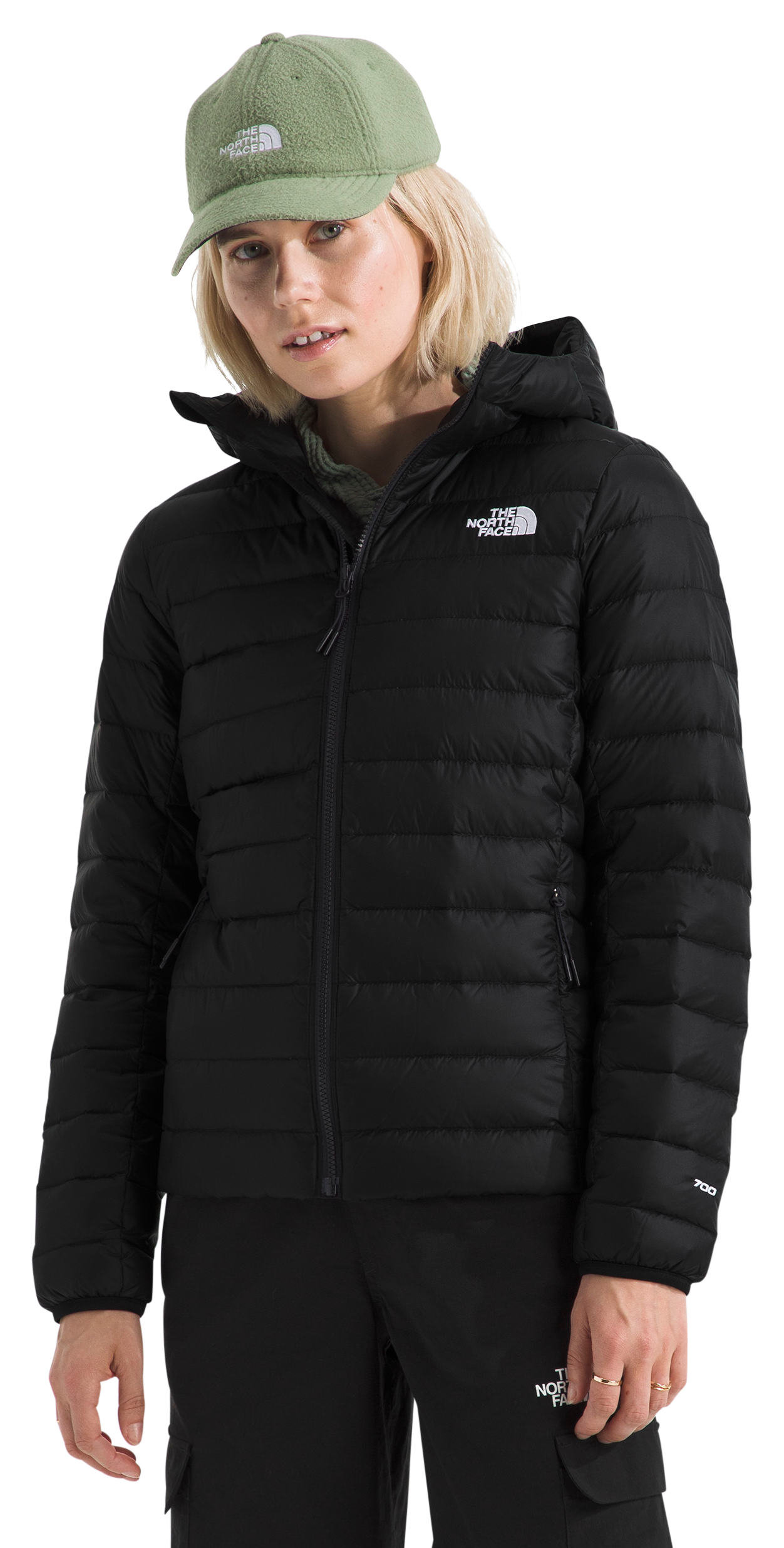 Image of The North Face Classic Down Hooded Jacket - TNF Black - XL