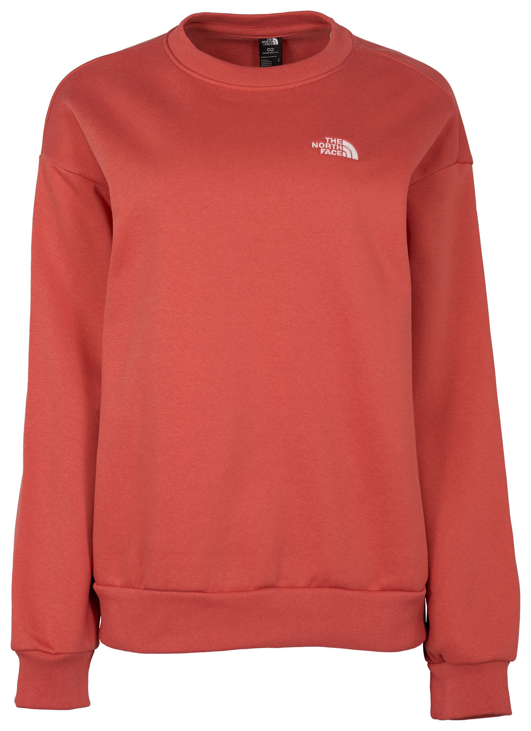 Image of The North Face Evolution Simple Dome Oversized Crew-Neck Sweatshirt - Mars Dust