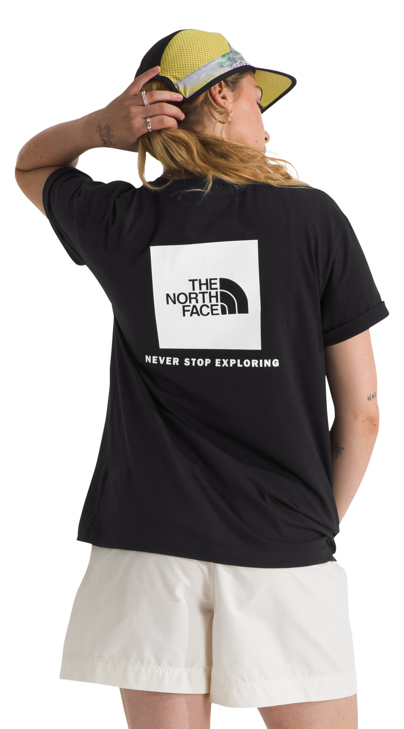 Image of The North Face Core Box NSE Short-Sleeve T-Shirt - TNF Black/TNF White - XXL