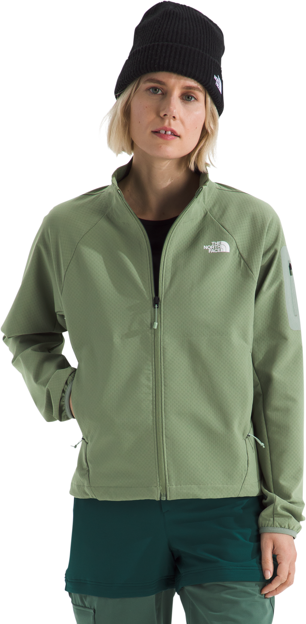 Image of The North Face Tek Approach Jacket - Bark Mist/Slate Moss - L