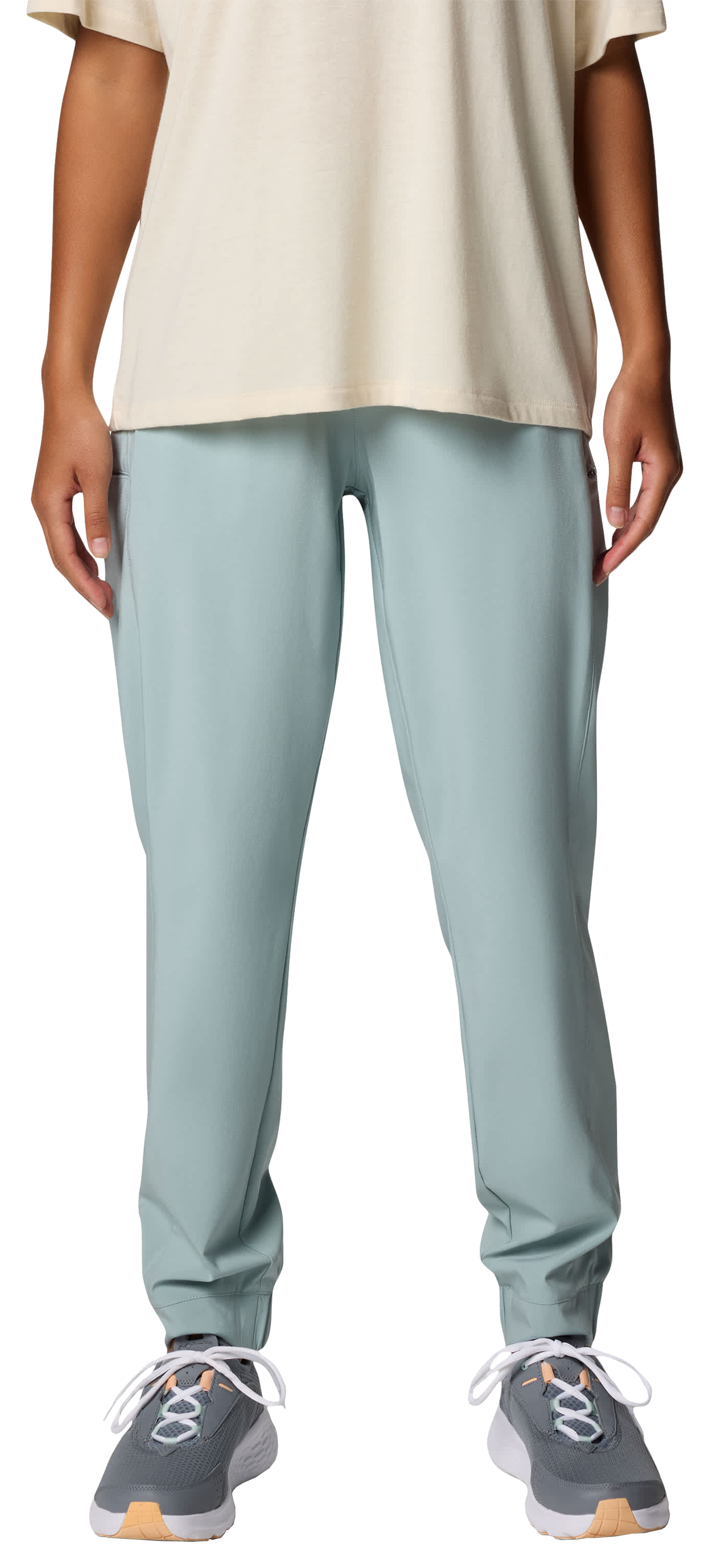 Image of Columbia PFG Uncharted Pull-On Pants for Ladies - Crushed Blue - M - Regular