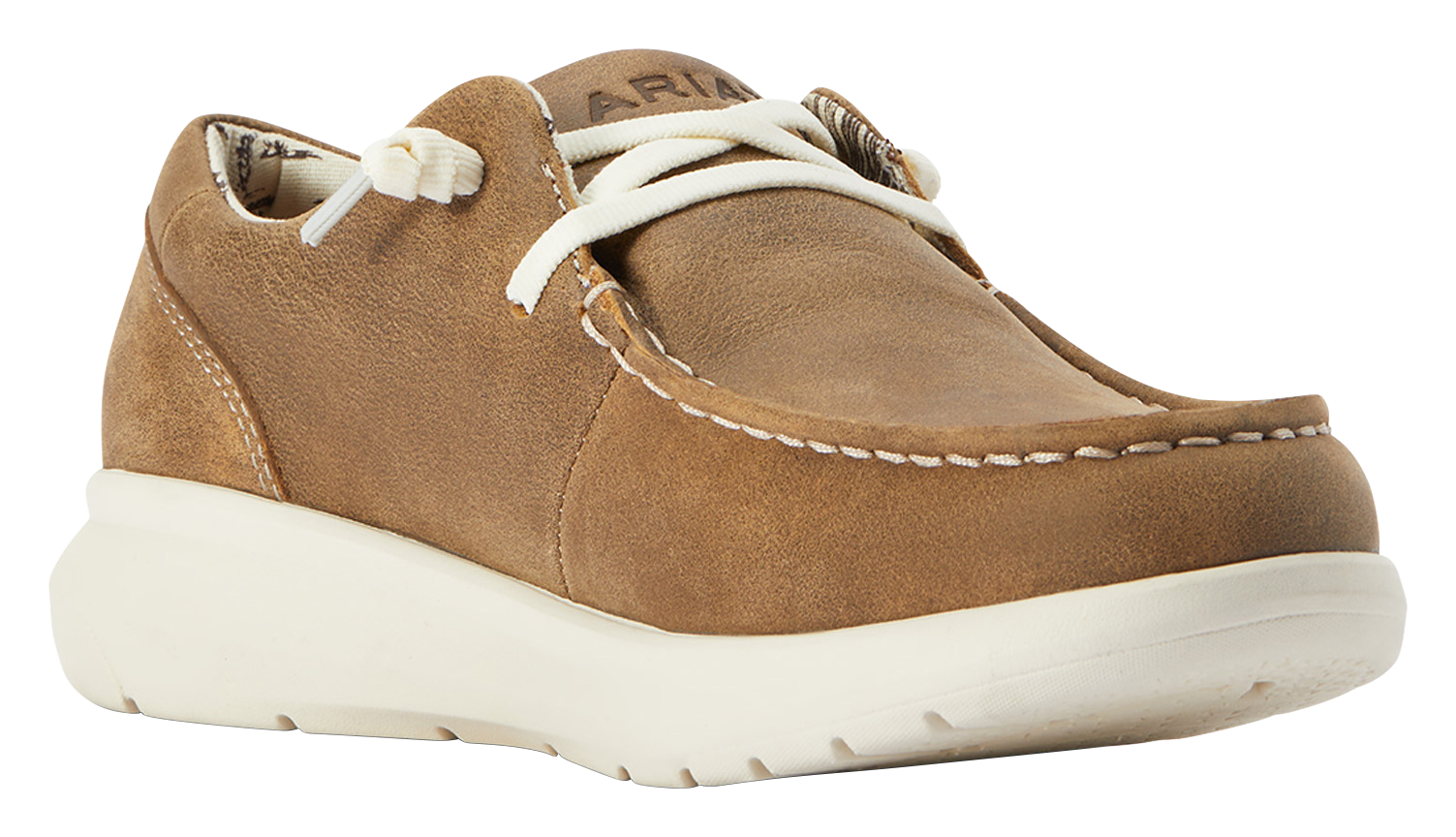 Image of Ariat Hilo Leather Casual Shoes for Ladies - Brown Bomber