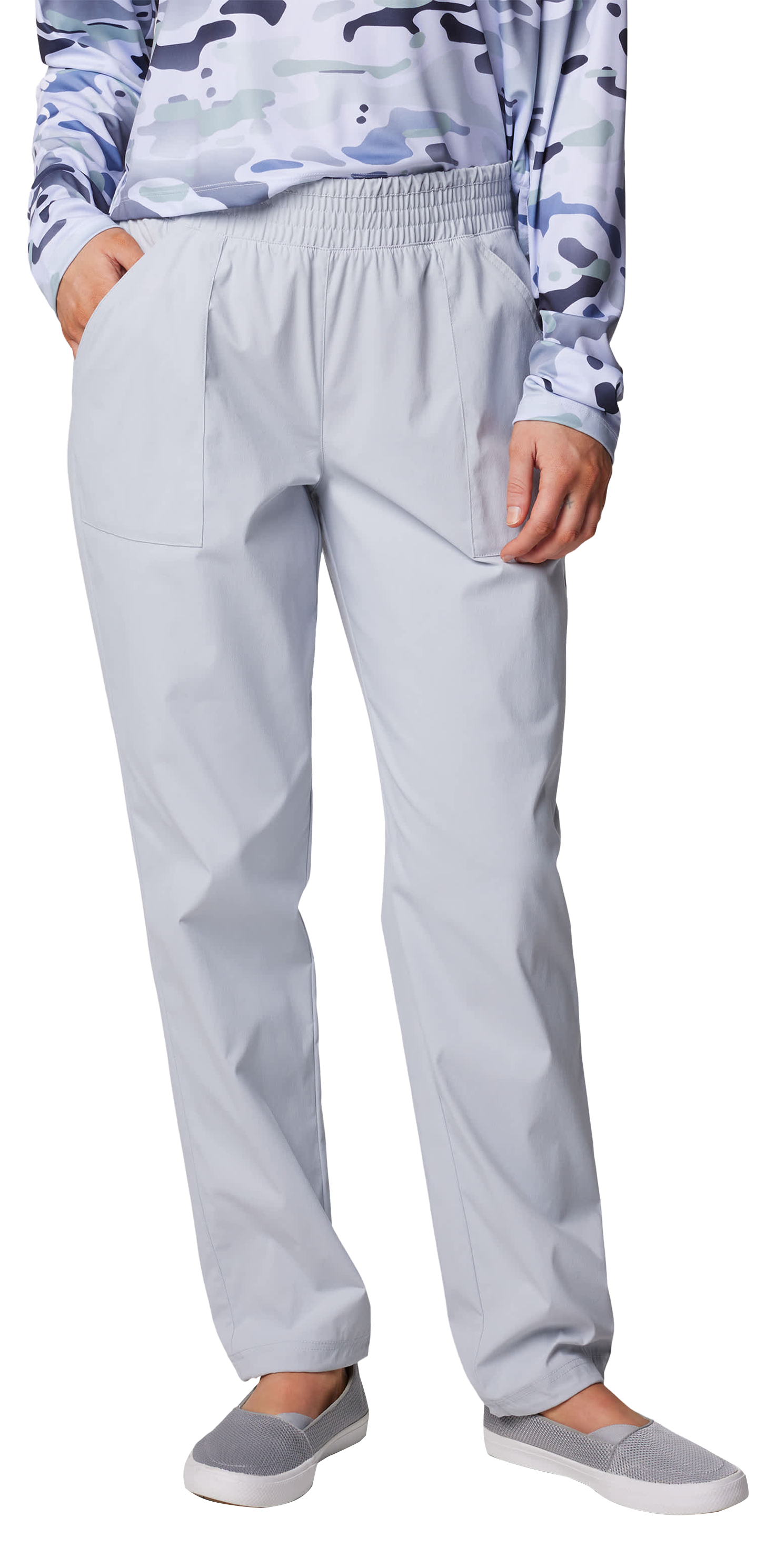 Image of Columbia PFG Tidal Roamer II Stretch Pants - Cirrus Grey - S - Short