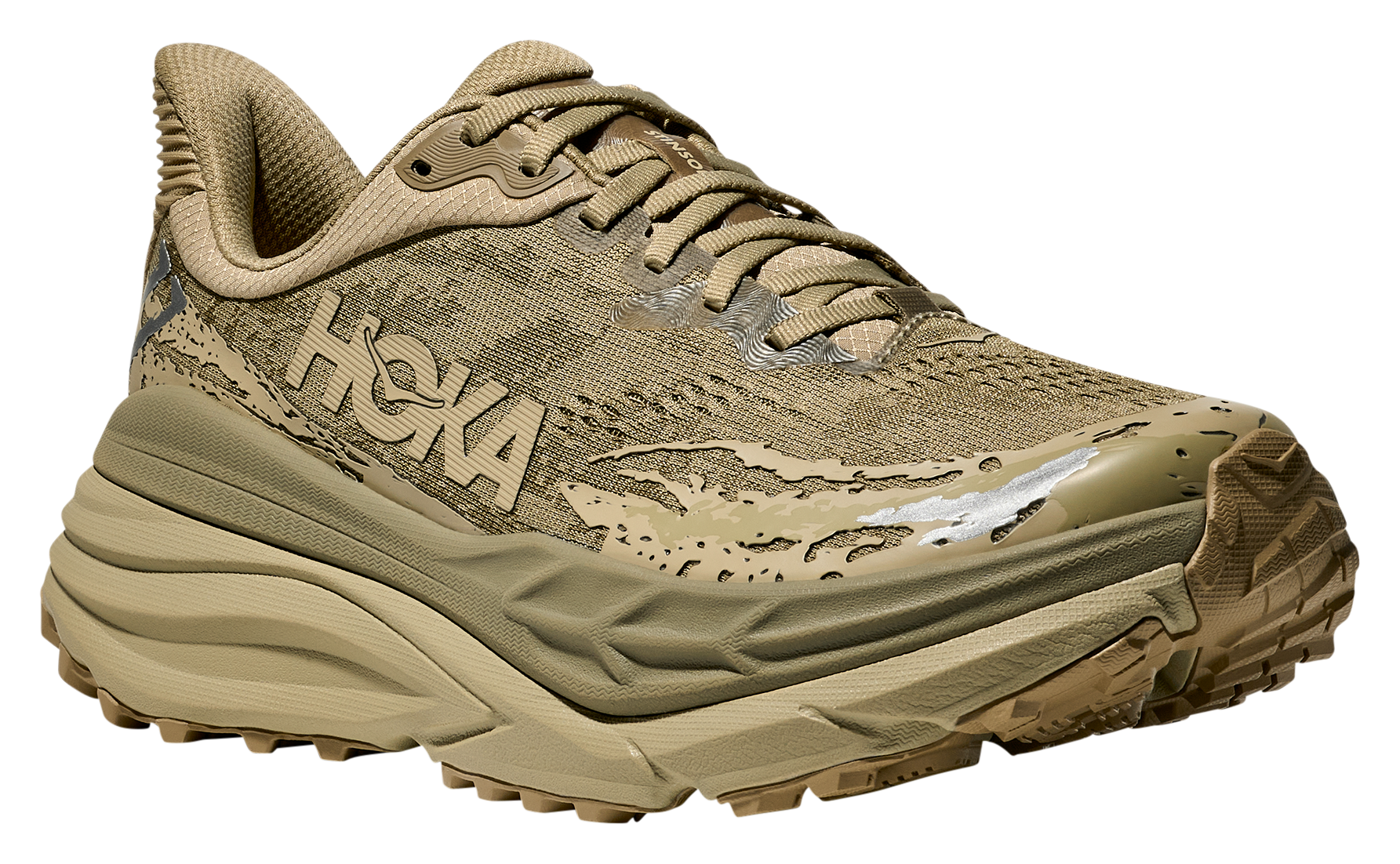 Image of HOKA Stinson ATR 7 Running Shoes for Men - Oyster/Mushroom