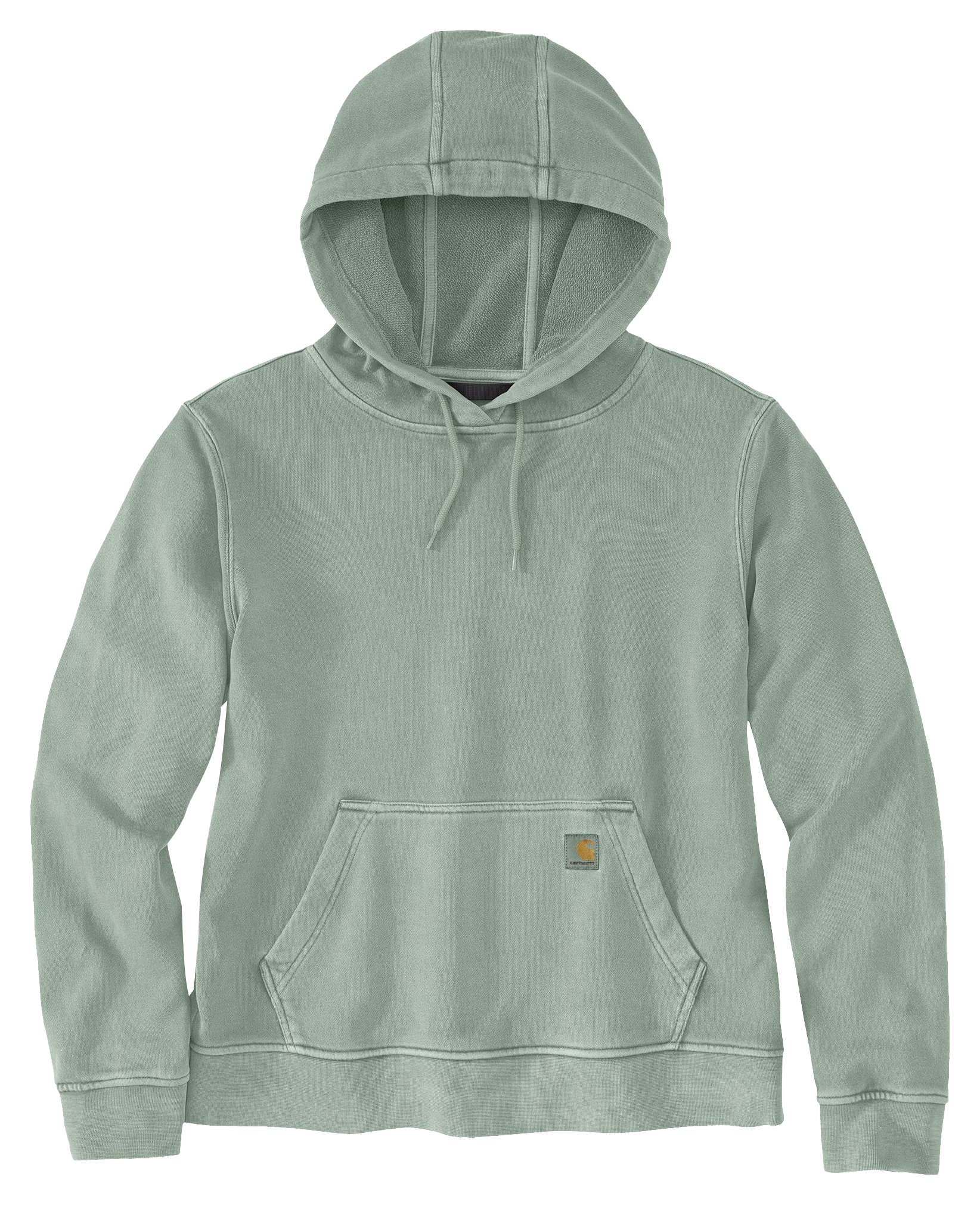 Image of Carhartt Midweight French Terry Long-Sleeve Hooded Sweatshirt for Ladies - Seabrook - XS