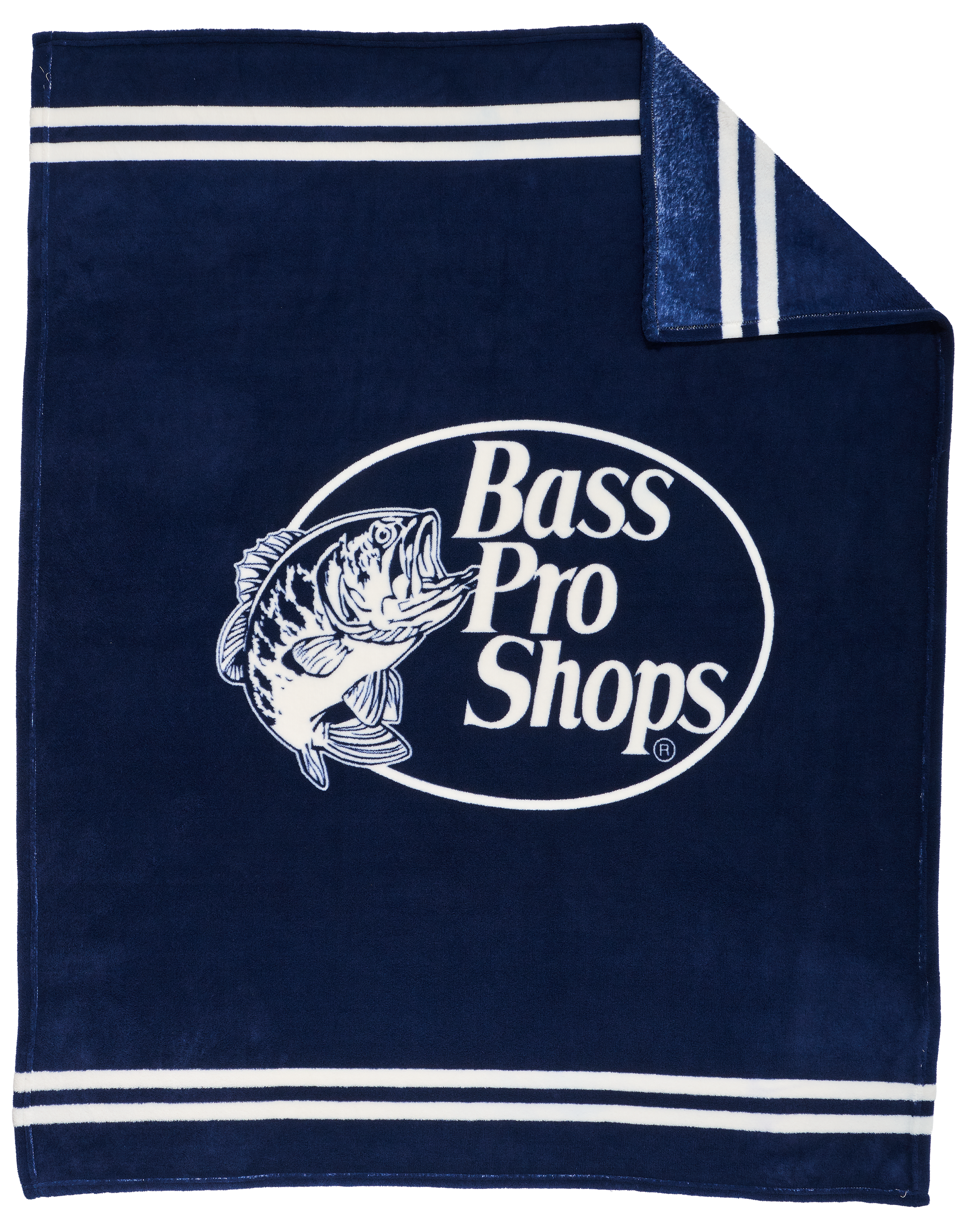 BASS PRO SHOPS Coral Fleece Throw Blanket