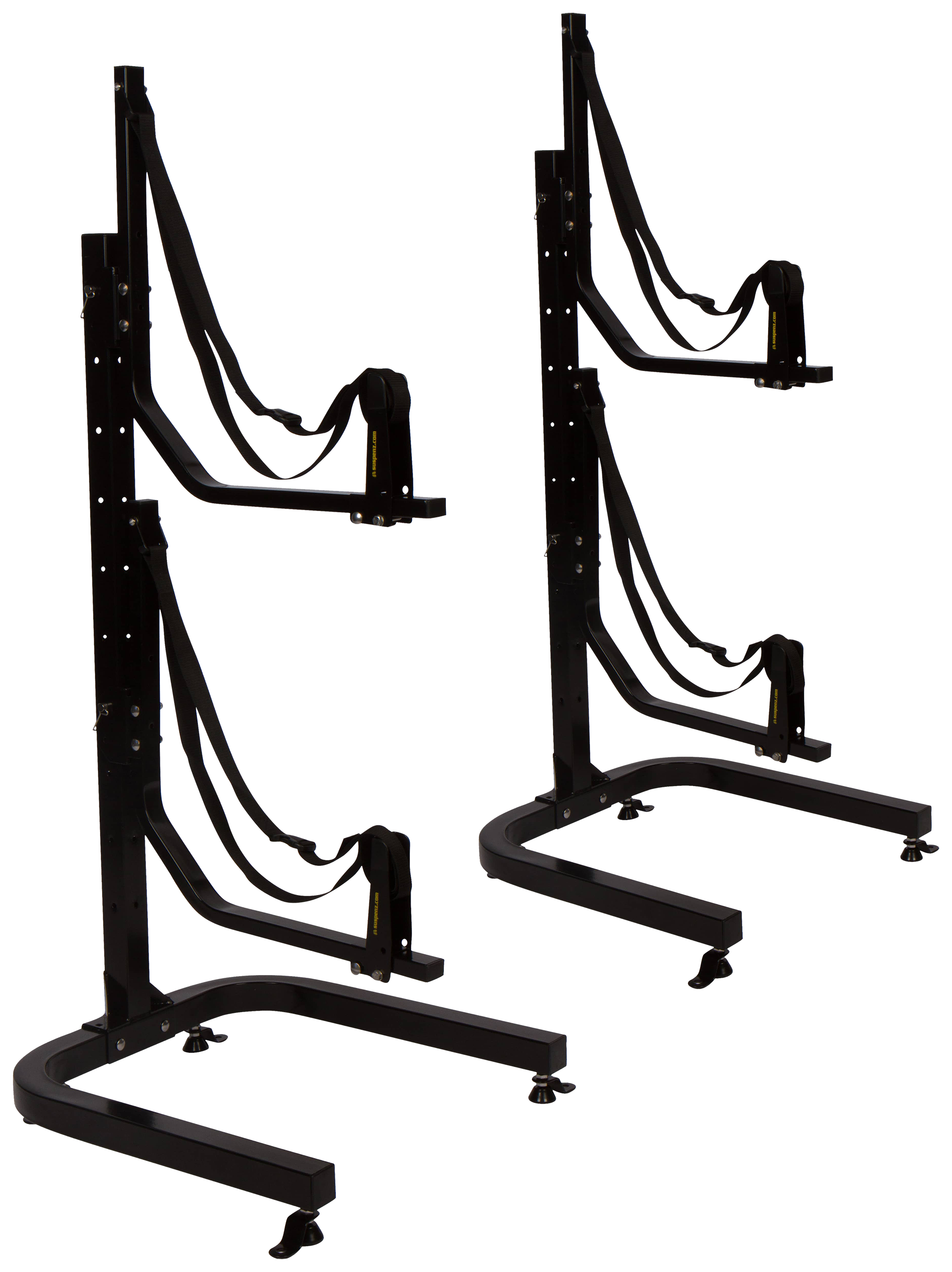 Suspenz Deluxe Free-Standing 2-Boat Rack - Black