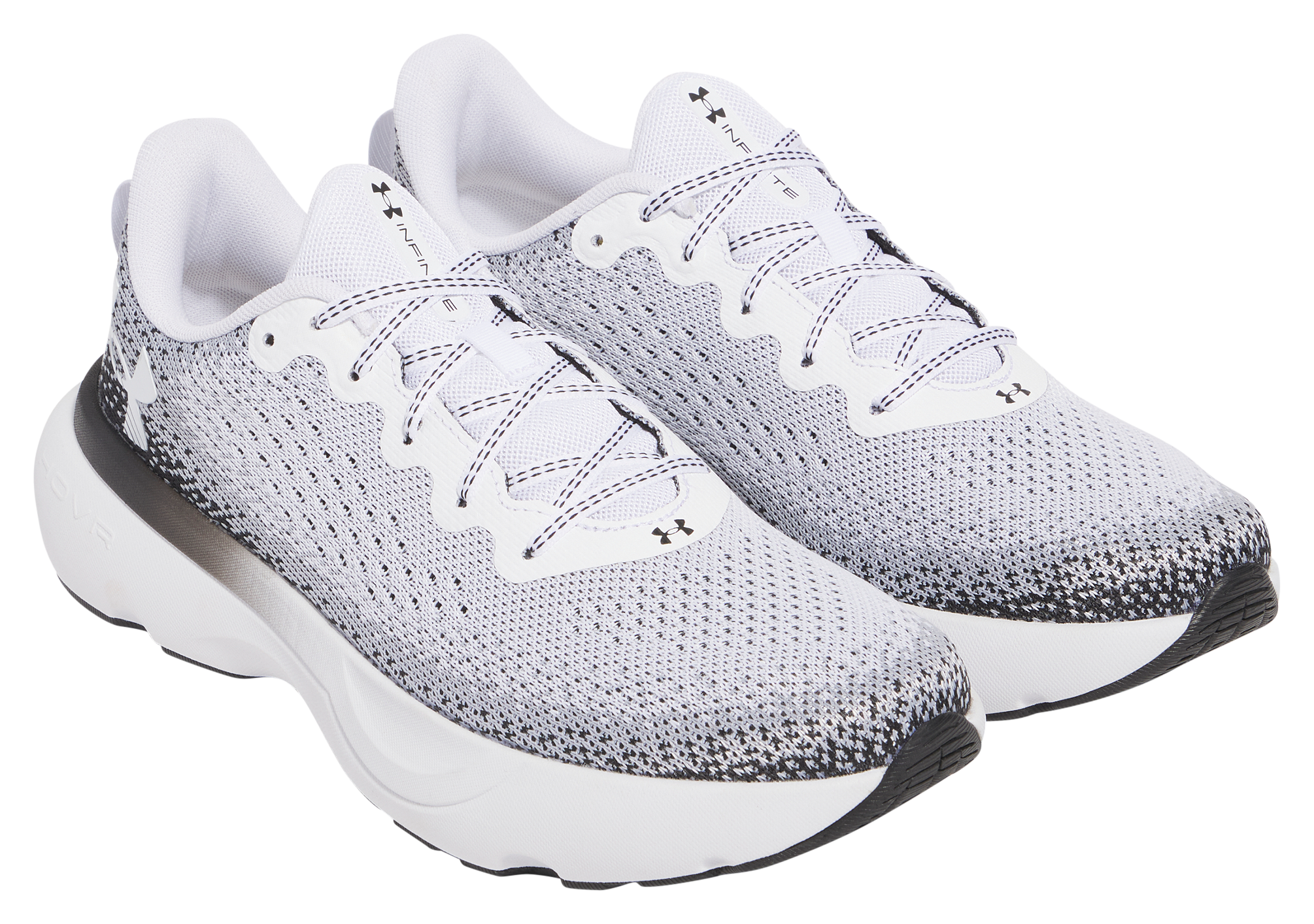 Image of Under Armour Infinite Running Shoes for Men - White