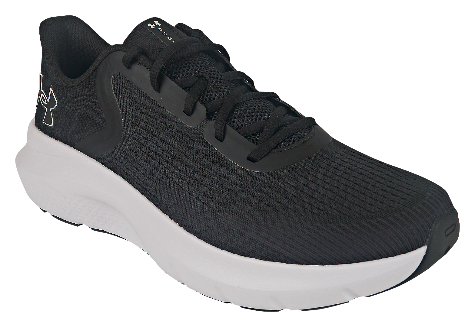 Image of Under Armour Rogue 5 Running Shoes for Men - Black - 10M
