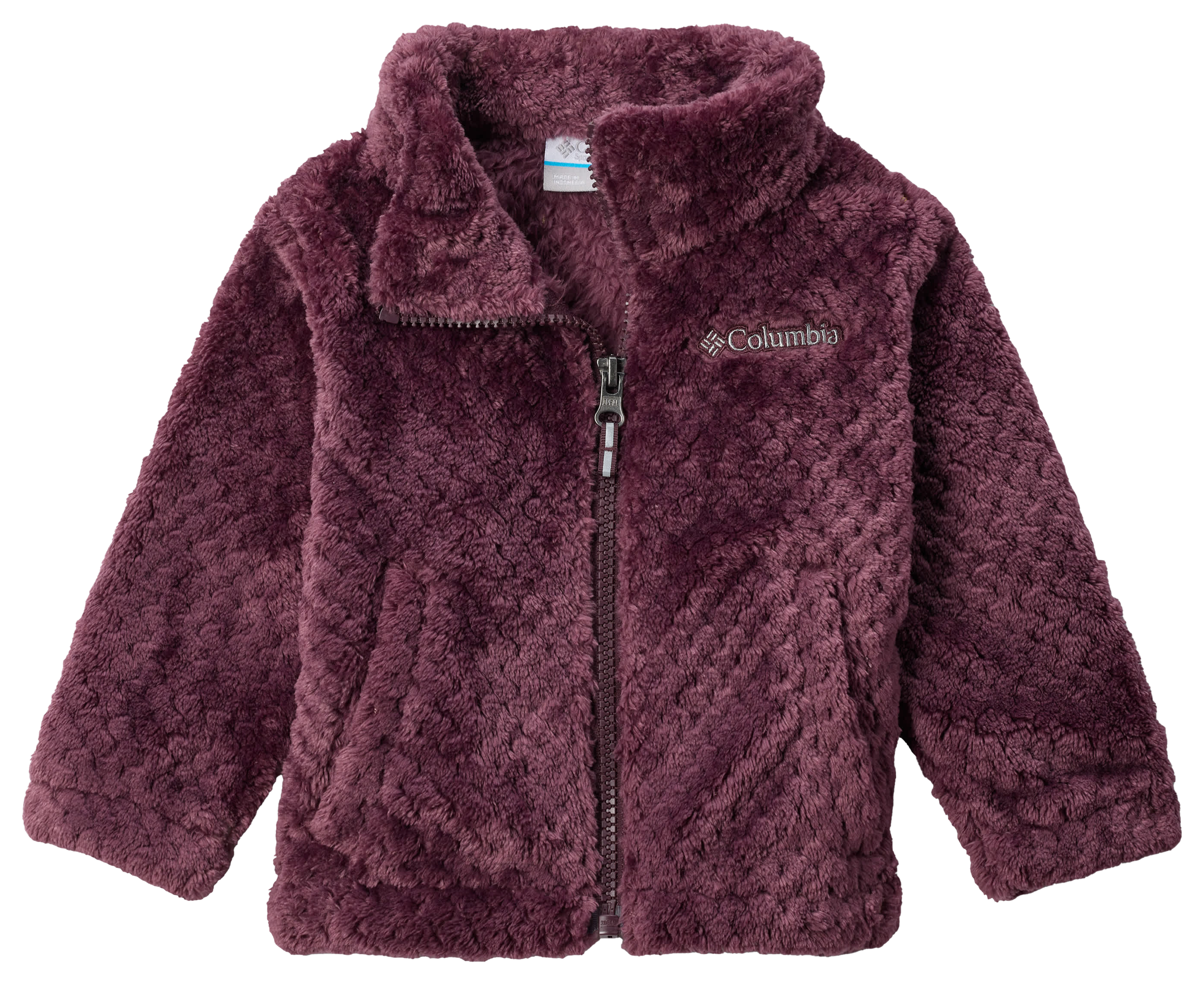 Image of Columbia Fire Side Sherpa Full-Zip Jacket for Babies - Moonvista - 12-18 Months