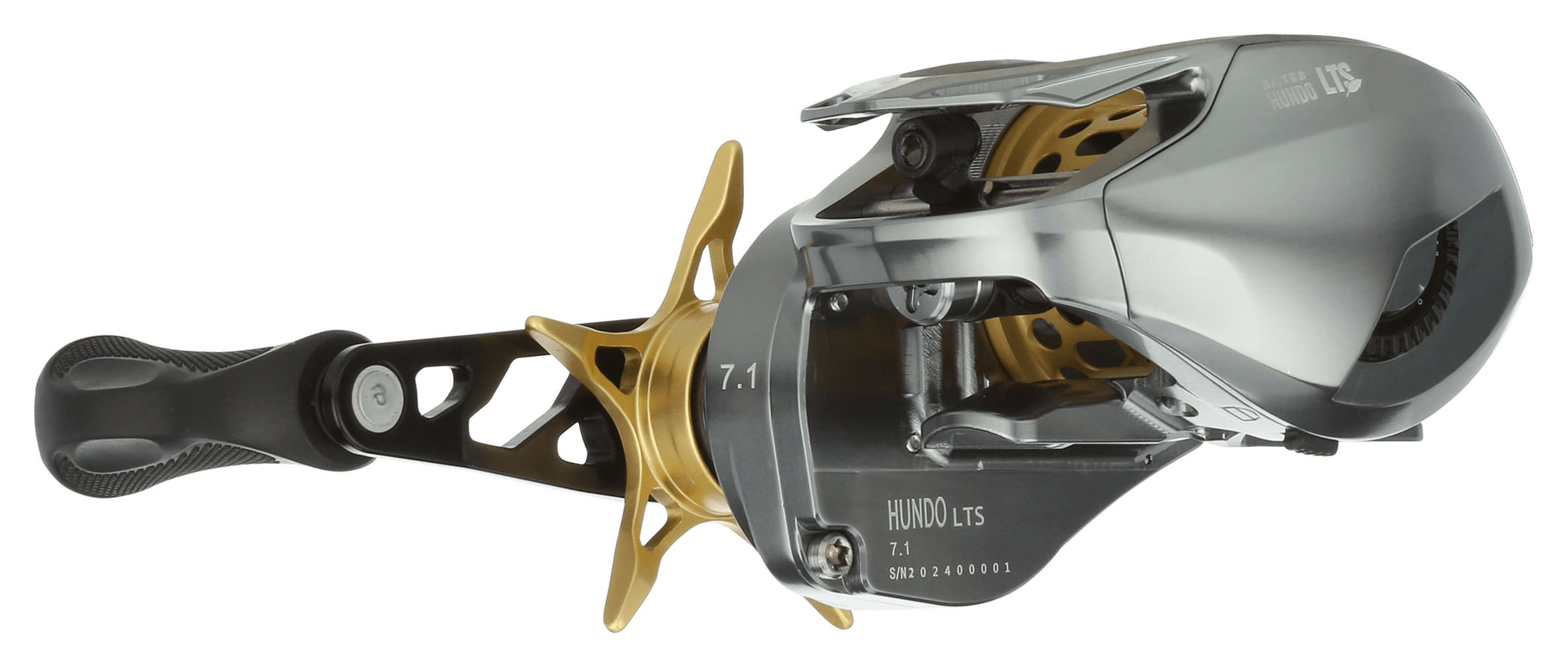 Image of Bates Fishing The Hundo LTS 100 Baitcast Reel