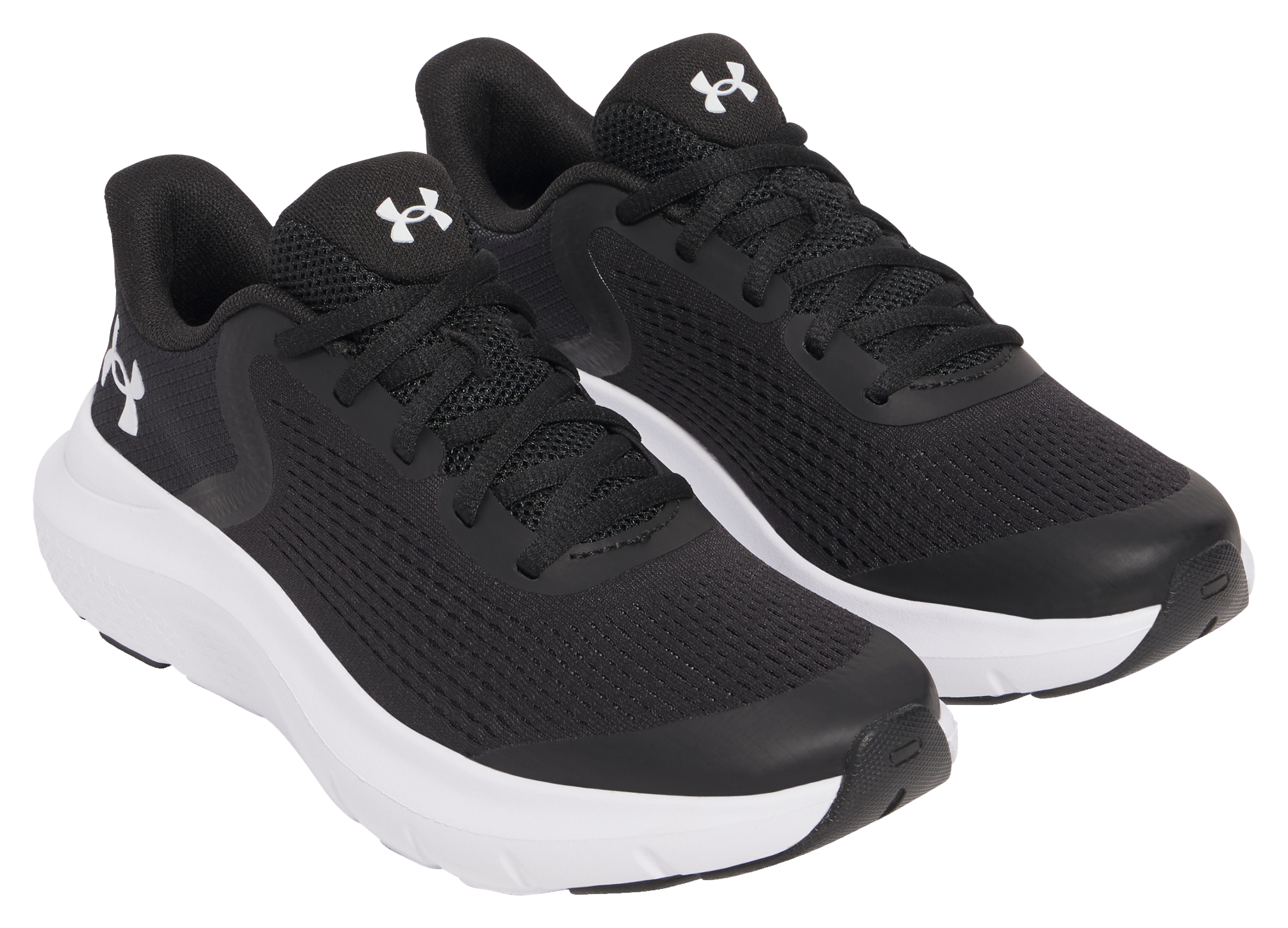 Image of Under Armour Rogue 5 Running Shoes for Kids - Black - 4M