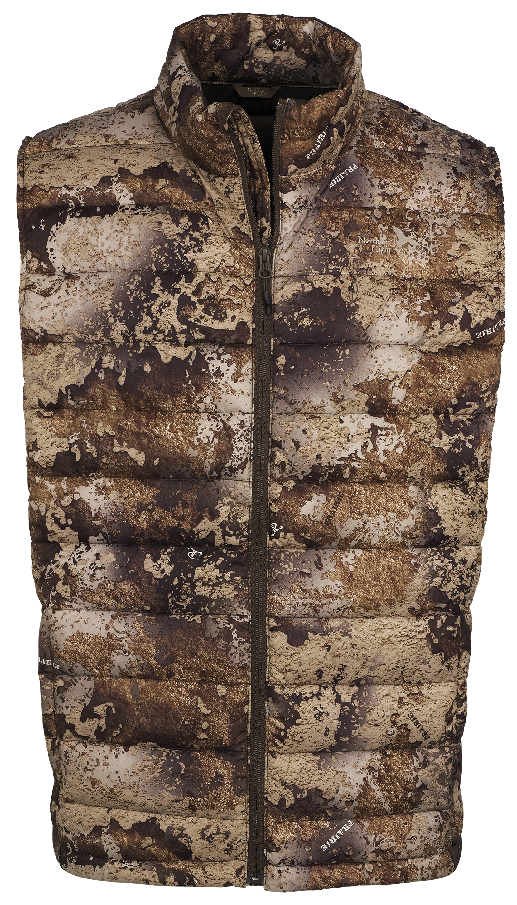Image of Northern Flight Puffy Vest for Men - TrueTimber Prairie - 2XL