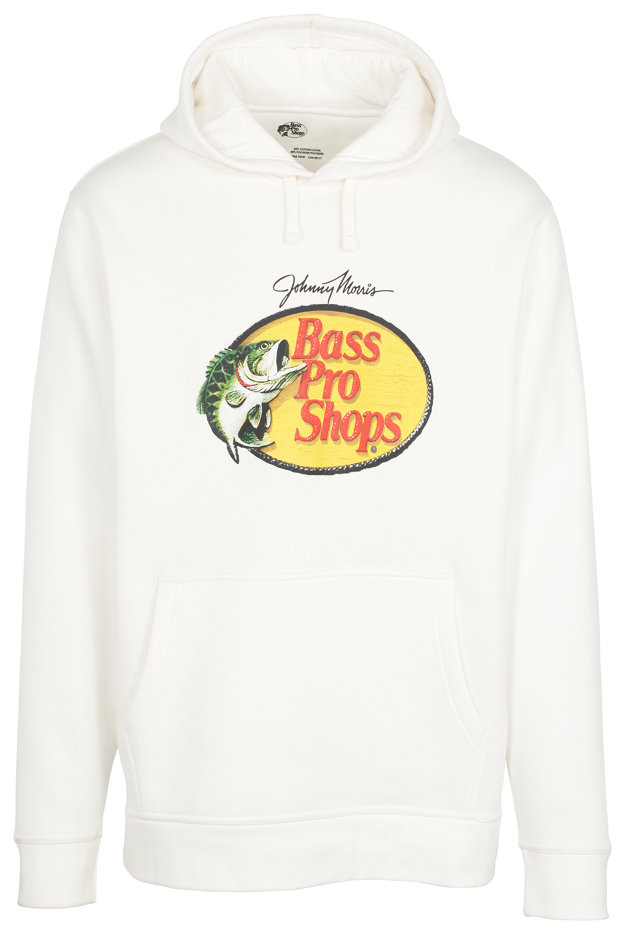 Image of Bass Pro Shops Logo Hoodie - Whisper White