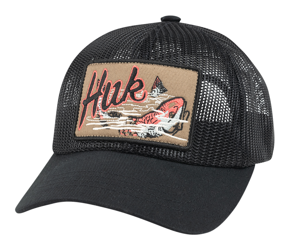 HUK Full-Mesh Snapback Trucker Cap for Kids