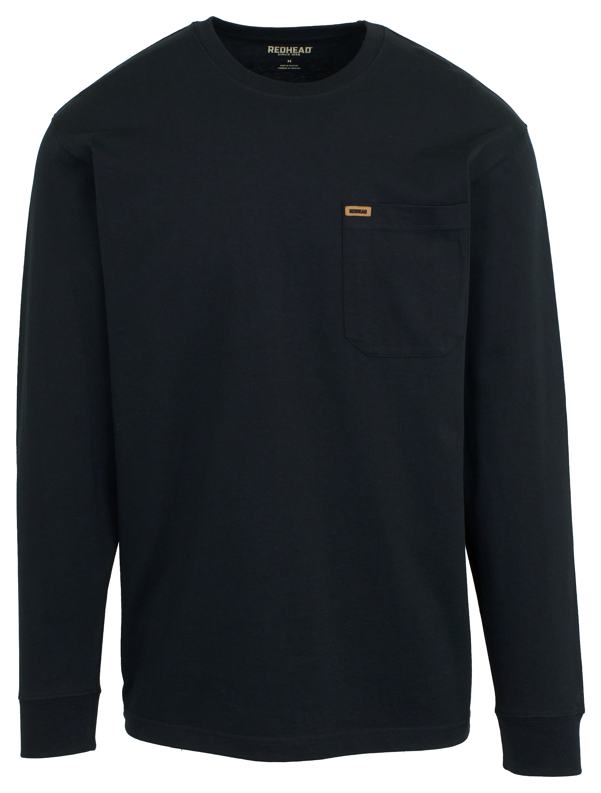 Image of RedHead Pro Series Long-Sleeve Pocket T-Shirt for Men - Anthracite - M