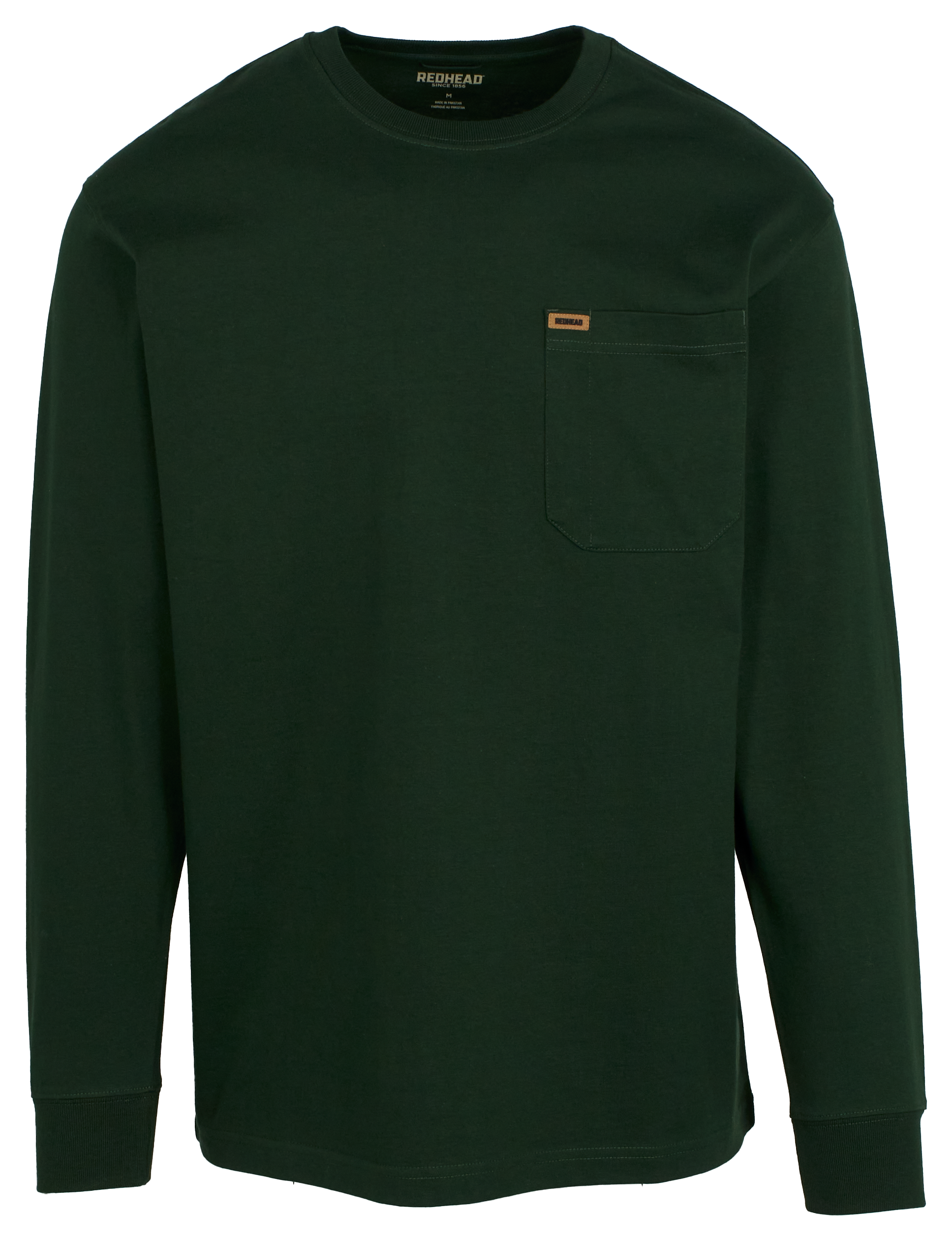 Image of RedHead Pro Series Long-Sleeve Pocket T-Shirt for Men - Forest - 3XL