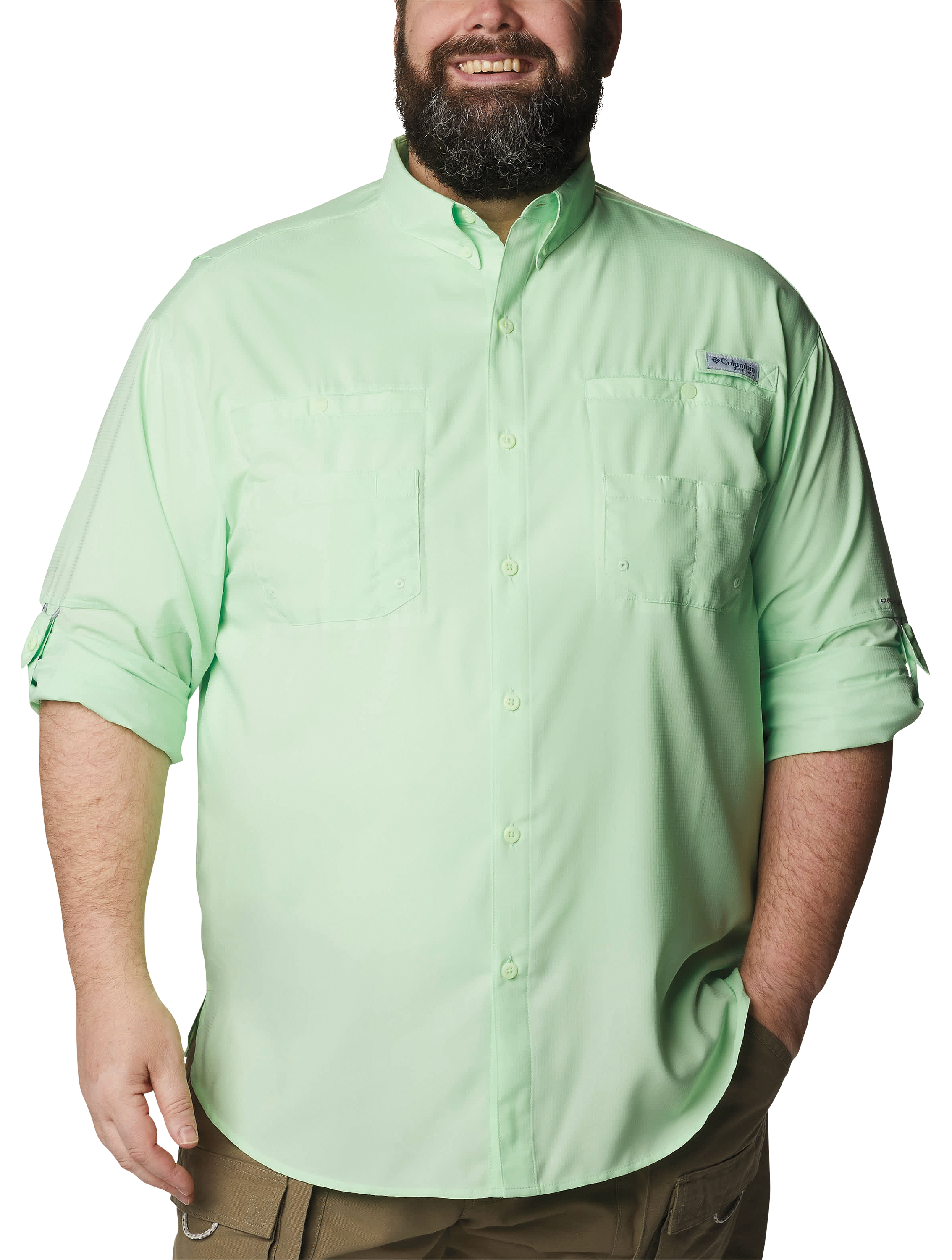 Image of Columbia Tamiami II Long-Sleeve Button-Down Shirt - Key West