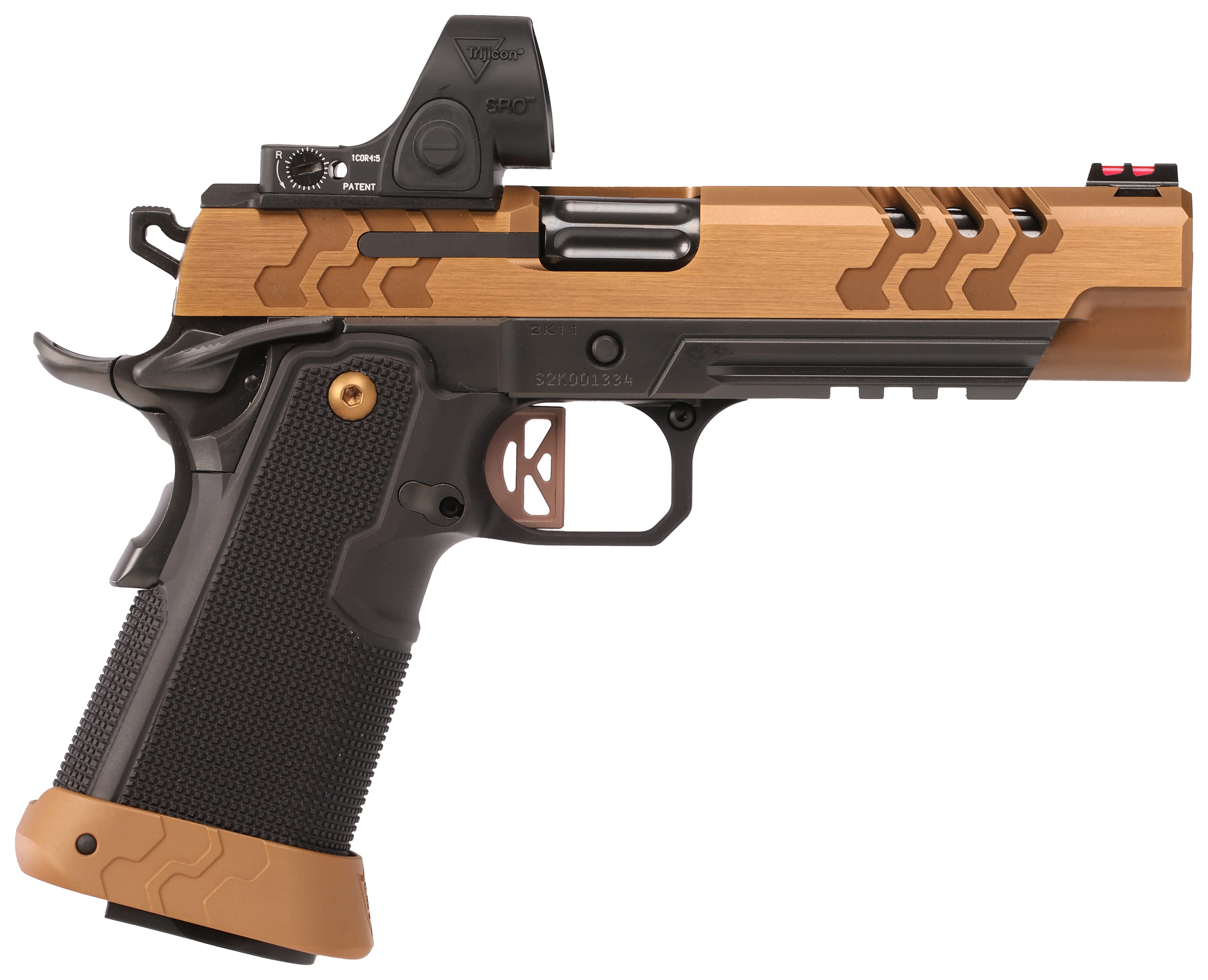 Kimber 2K11 Target OI SemiAuto Pistol with Trijicon SRO Red Dot