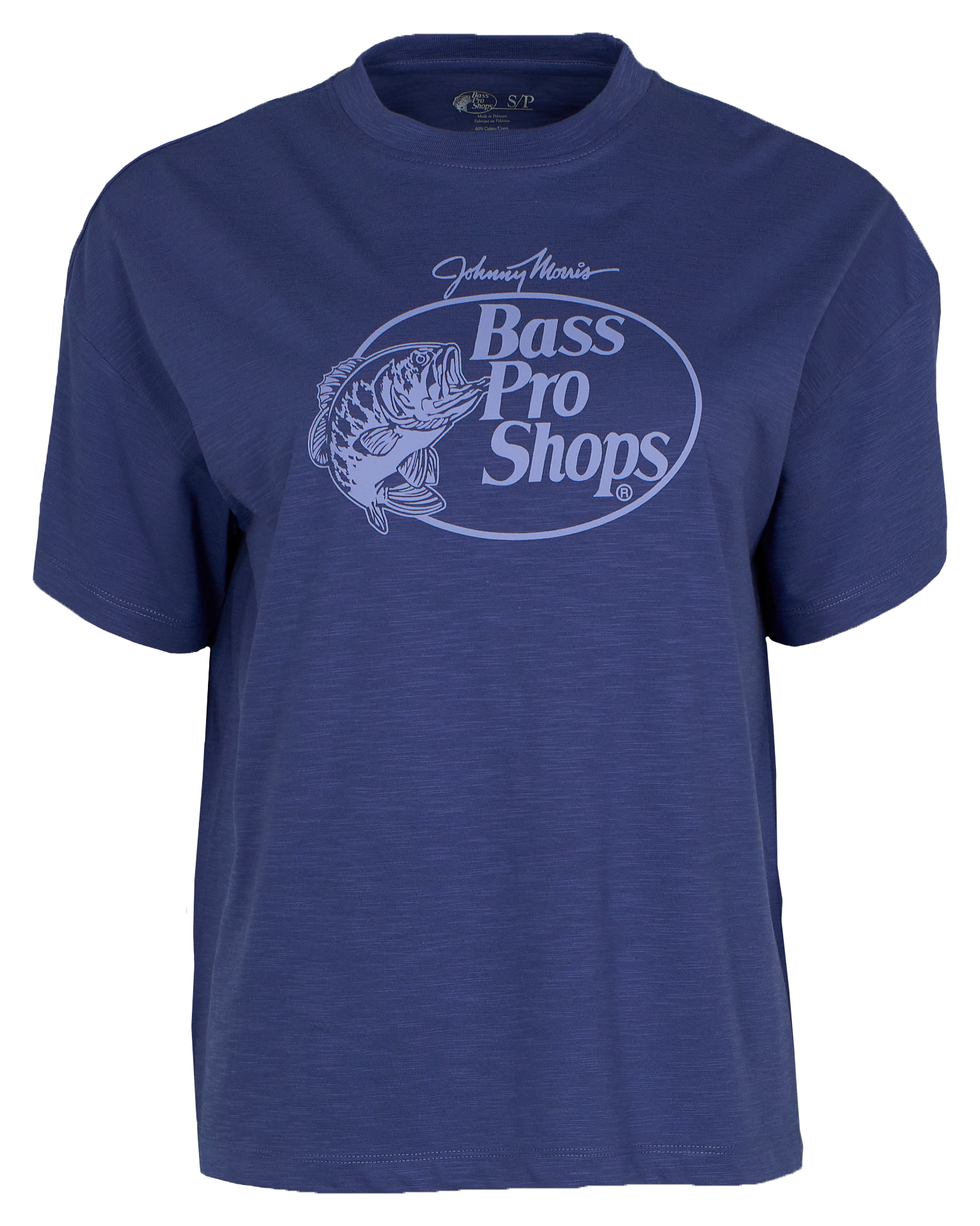 Image of Bass Pro Shops Logo Short-Sleeve T-Shirt for Ladies - Skipper Blue
