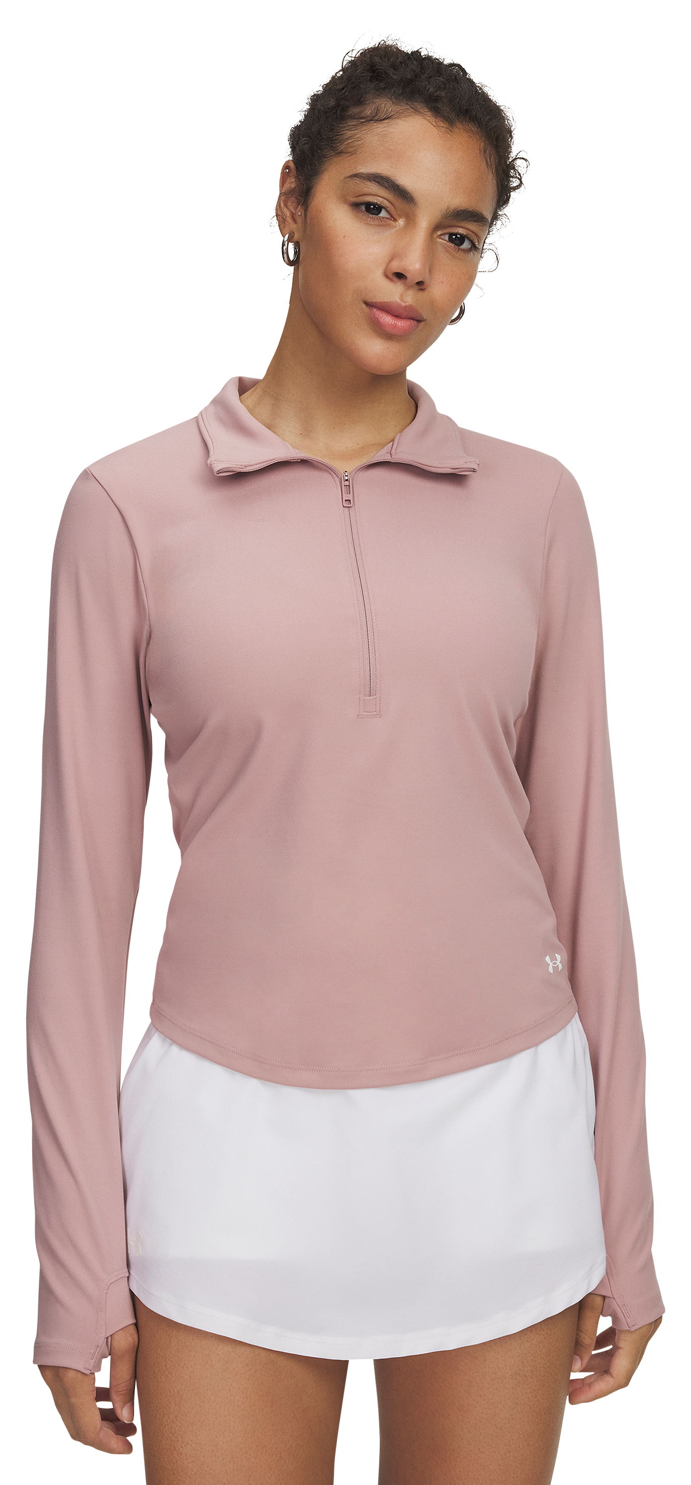 Image of Under Armour Motion Half-Zip Pullover - Tourmaline Pink - L