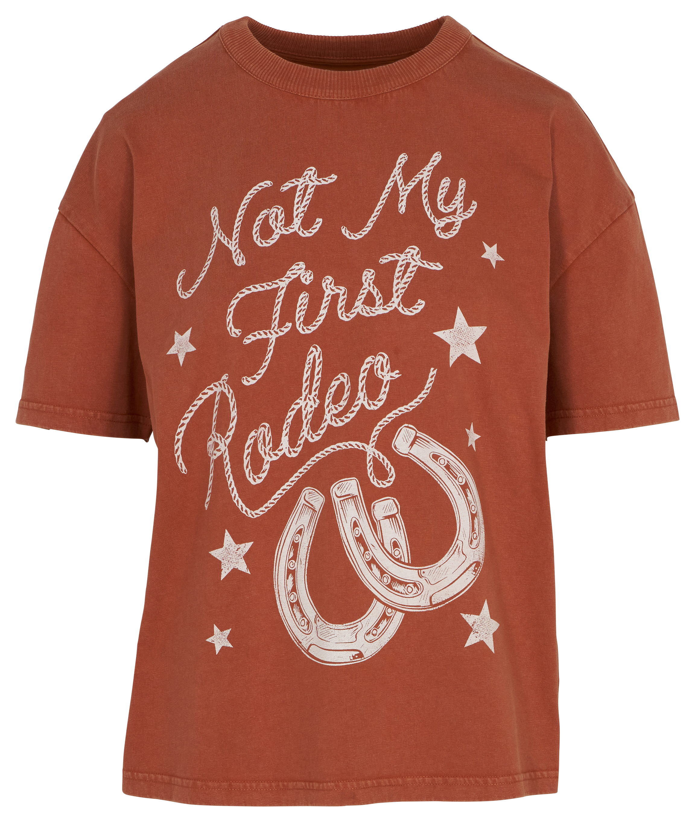 Image of Natural Reflections Not My First Rodeo Short-Sleeve T-Shirt - Baked Clay