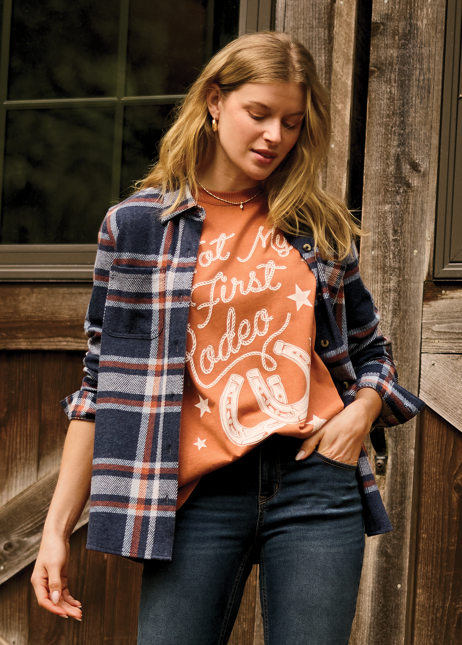 Image of Natural Reflections Not My First Rodeo Short-Sleeve T-Shirt - Baked Clay