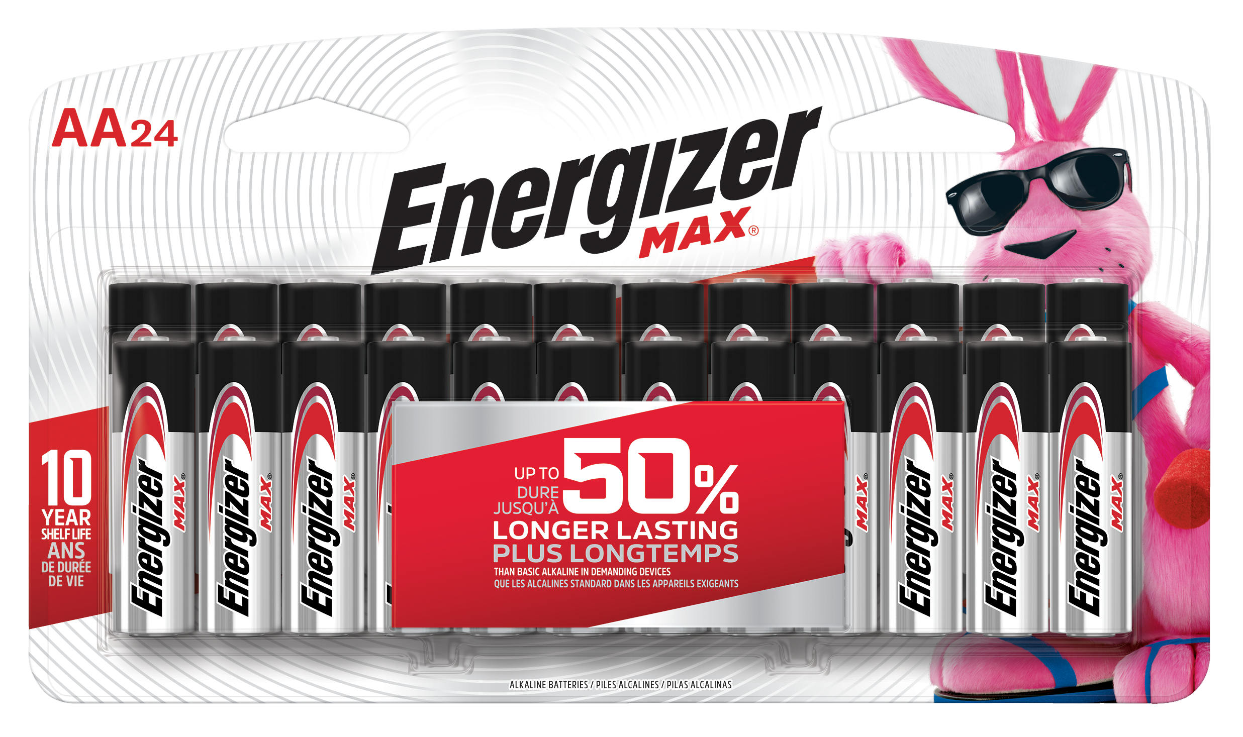 Energizer Max AA Batteries - 24-Pack - 12081505325328-4324179 - Lighting Enjoy reliable, long-lasting power when you need i sku 12081505325328-4324179