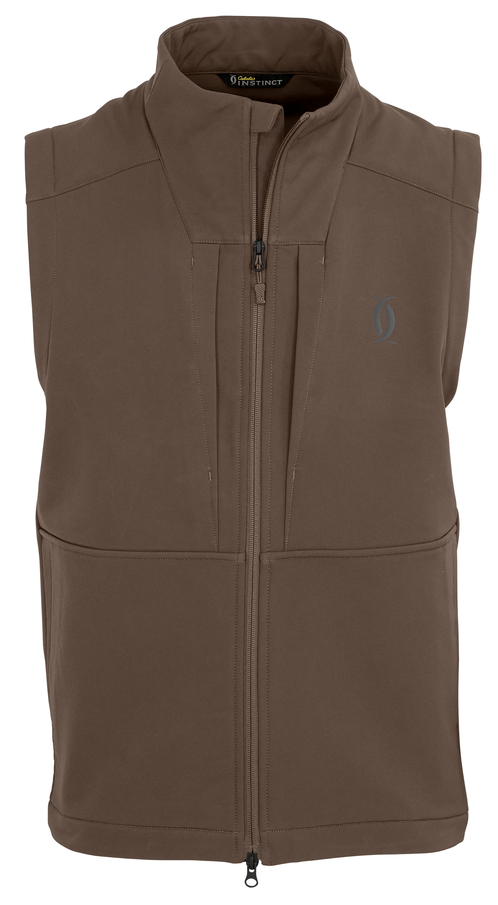 Image of Cabela's Instinct Fannin Soft-Shell Vest with SCENTINEL for Men - Major Brown