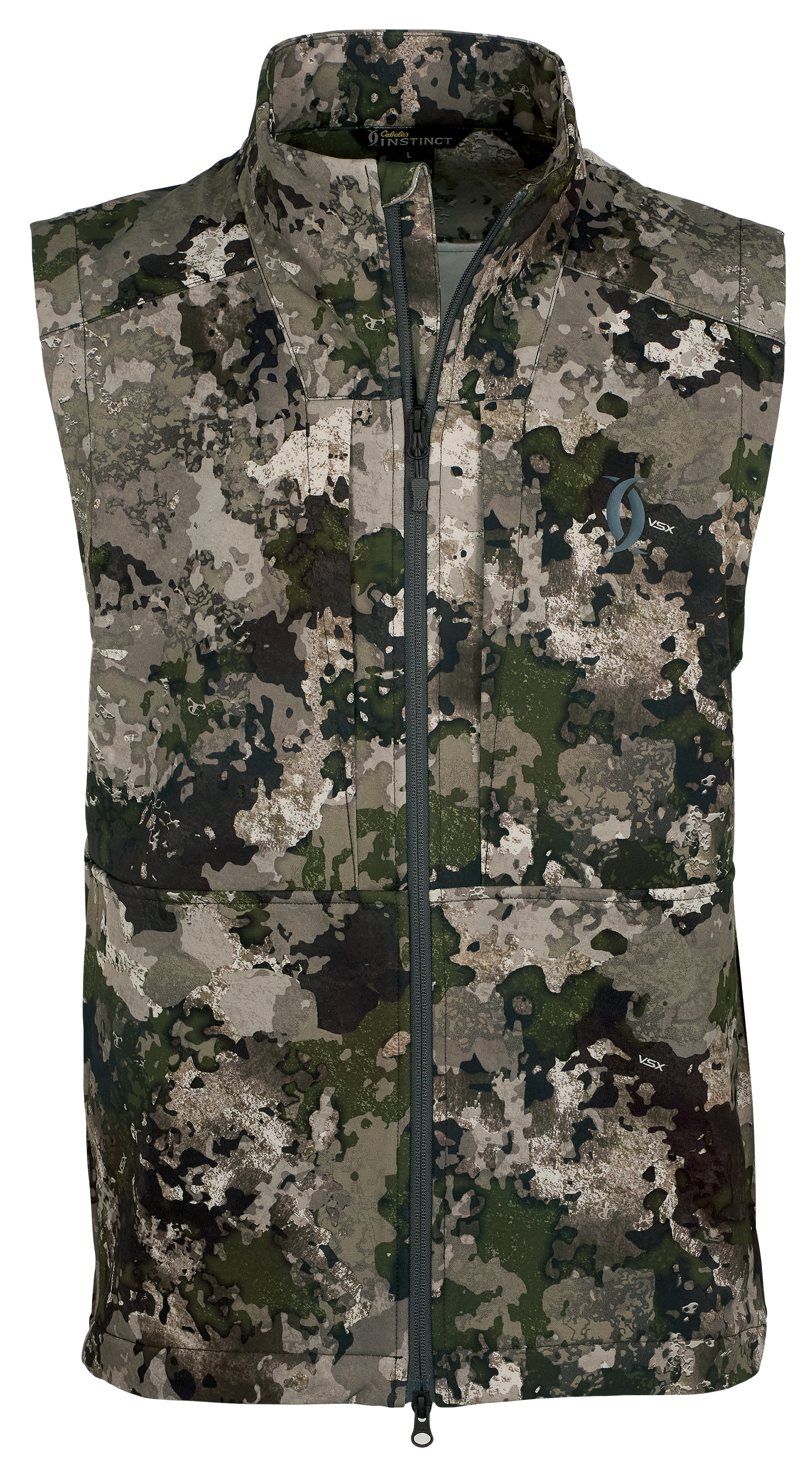 Image of Cabela's Instinct Fannin Soft-Shell Vest with SCENTINEL for Men - TrueTimber VSX