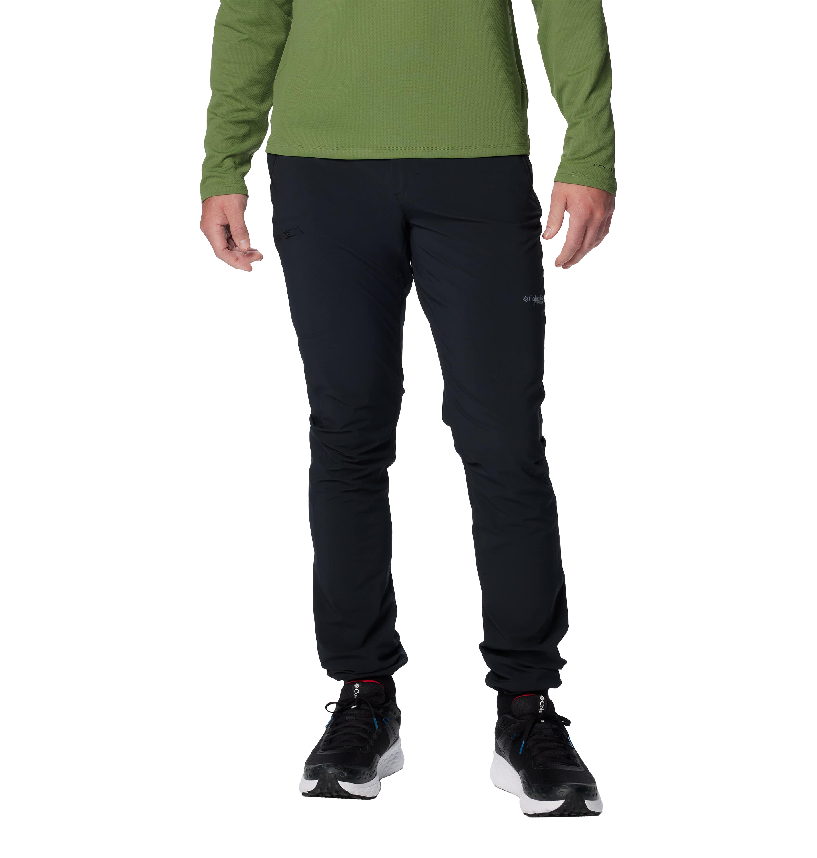 Image of Columbia Triple Canyon Pants II for Men - Black - 30x30