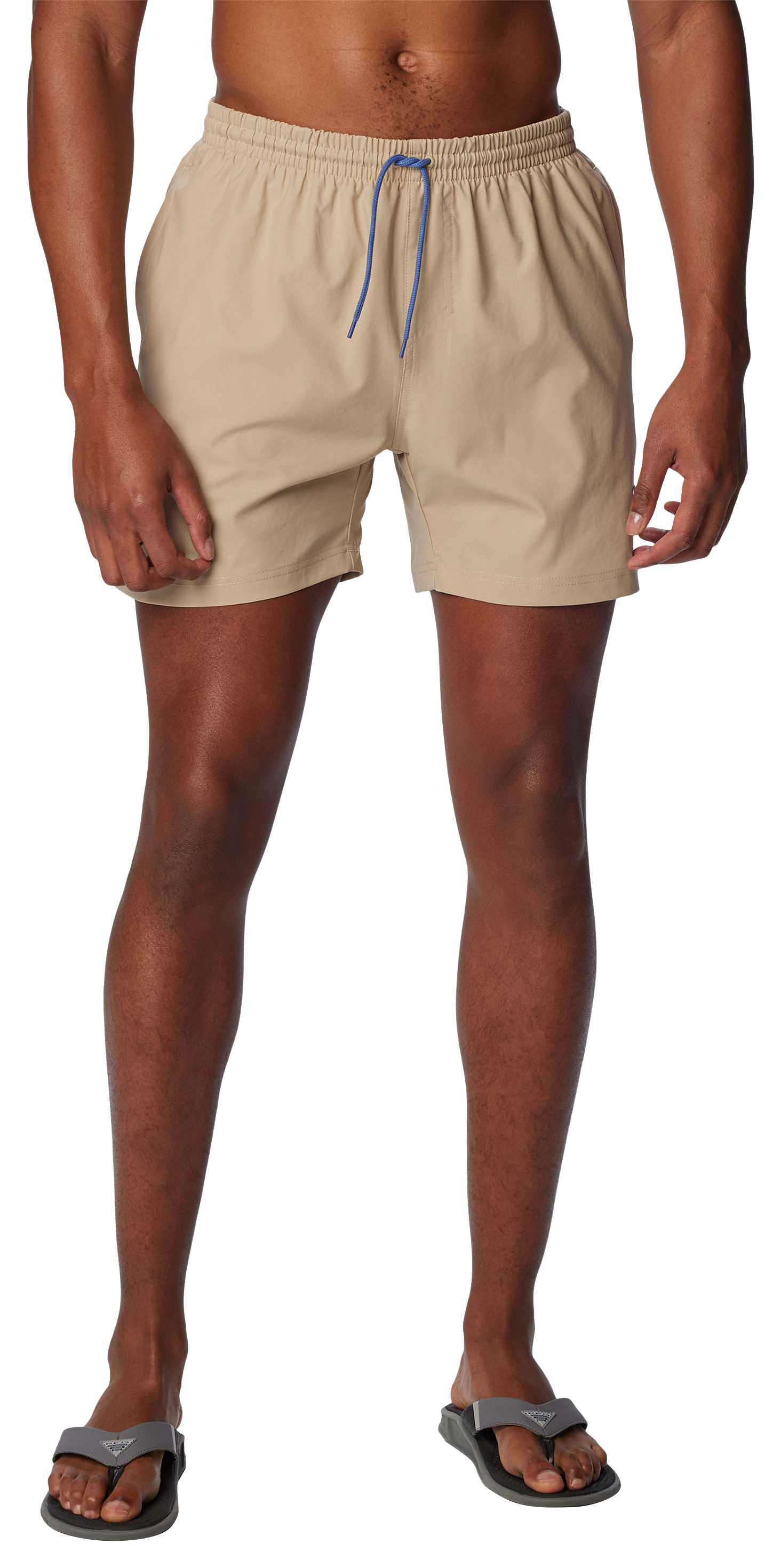 Image of Columbia PFG Rambler Swim Shorts - Ancient Fossil - L - 8