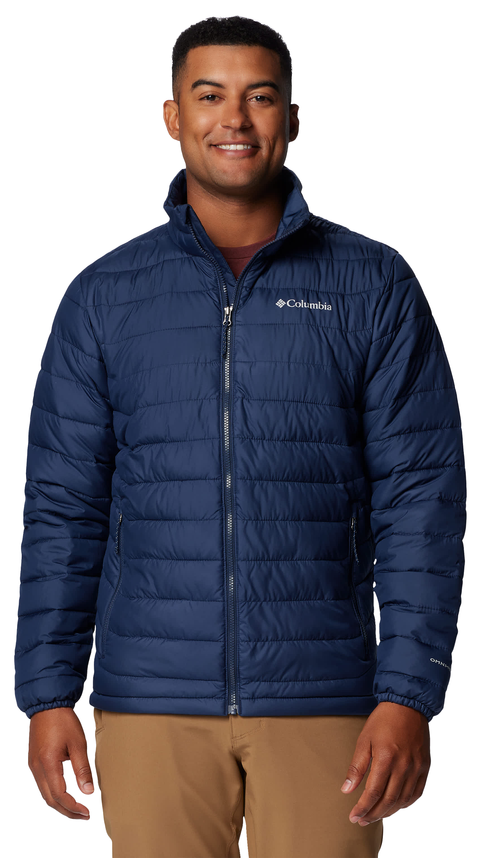 Image of Columbia Powder Lite II Jacket for Men - Collegiate Navy - L