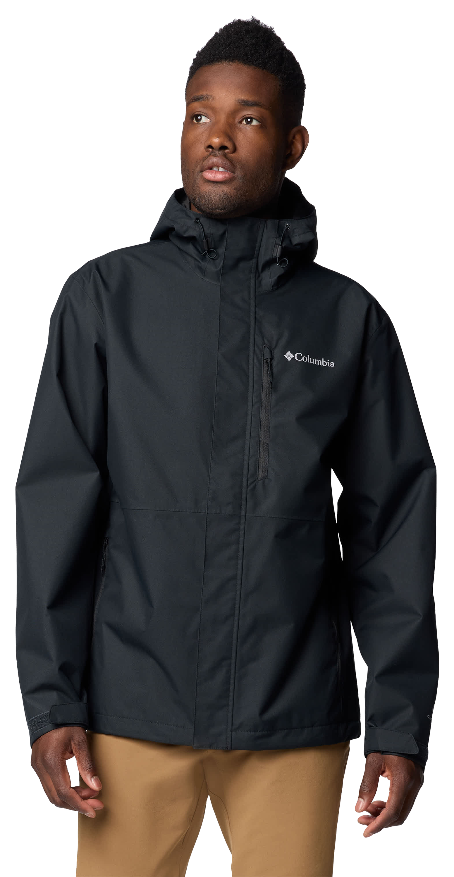 Image of Columbia Hikebound II Rain Jacket for Men - Black - M