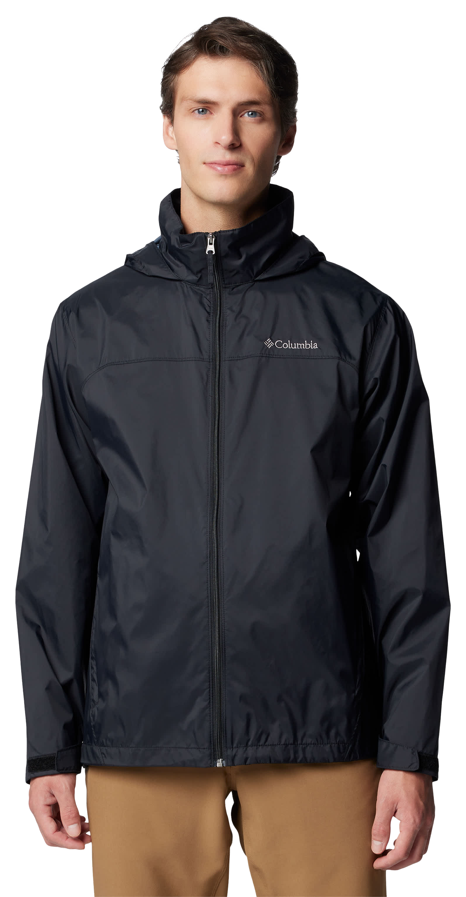 Image of Columbia Glennaker Lake II Rain Jacket for Men - Black - 2XLT