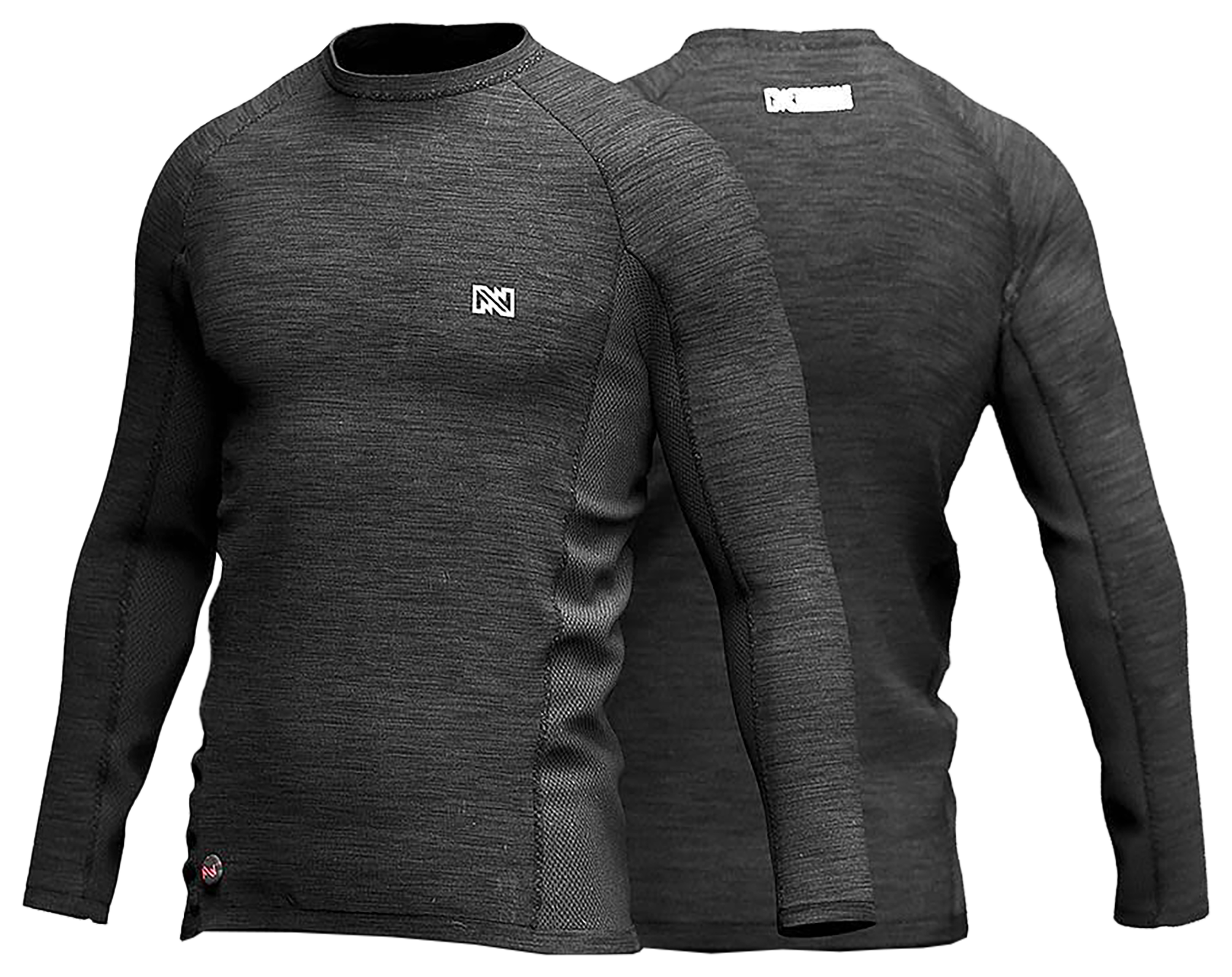 Image of Mobile Warming Fieldsheer Primer Bluetooth-Enabled Raglan Base-Layer Top - S